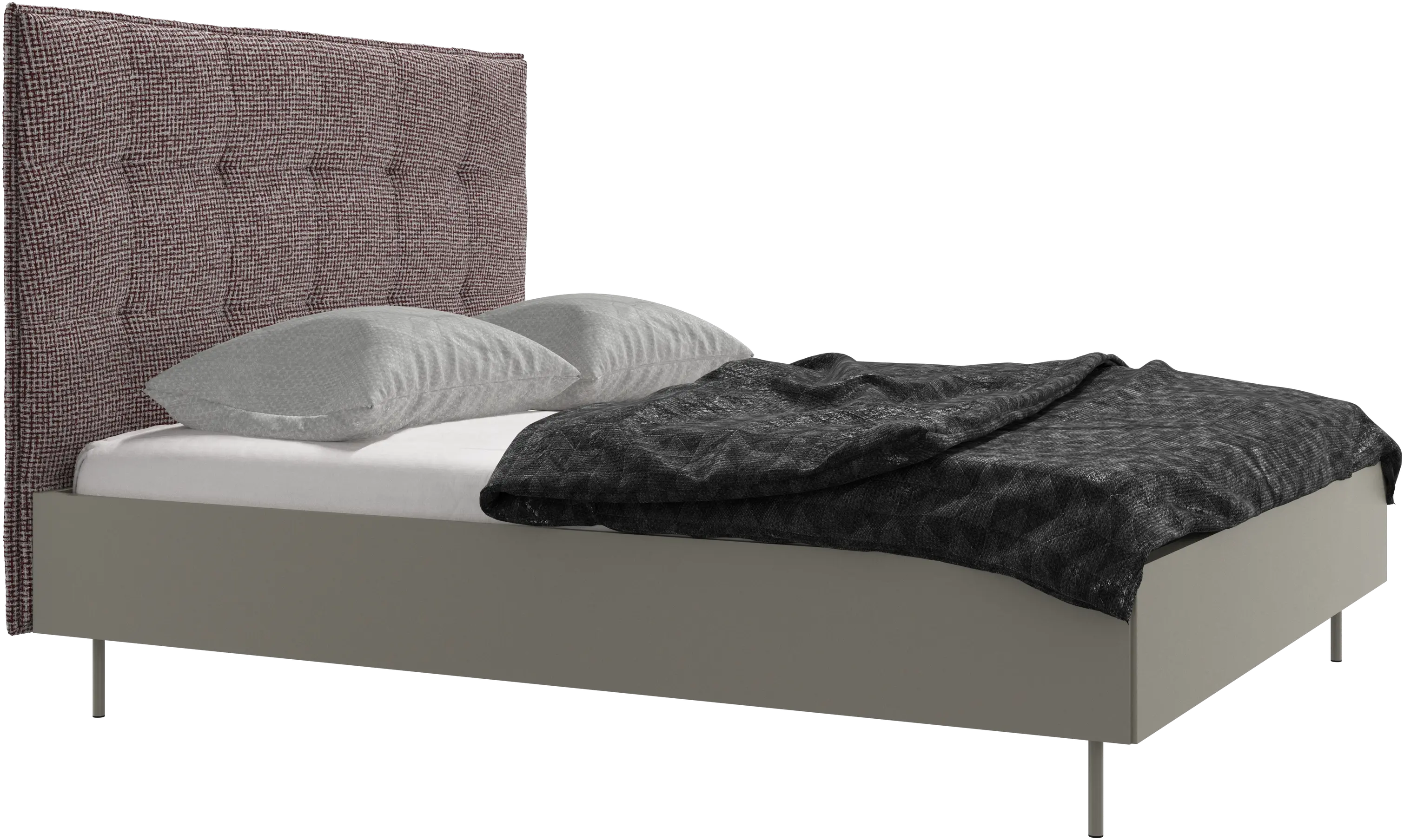 Lugano bed, excl. slats and mattress