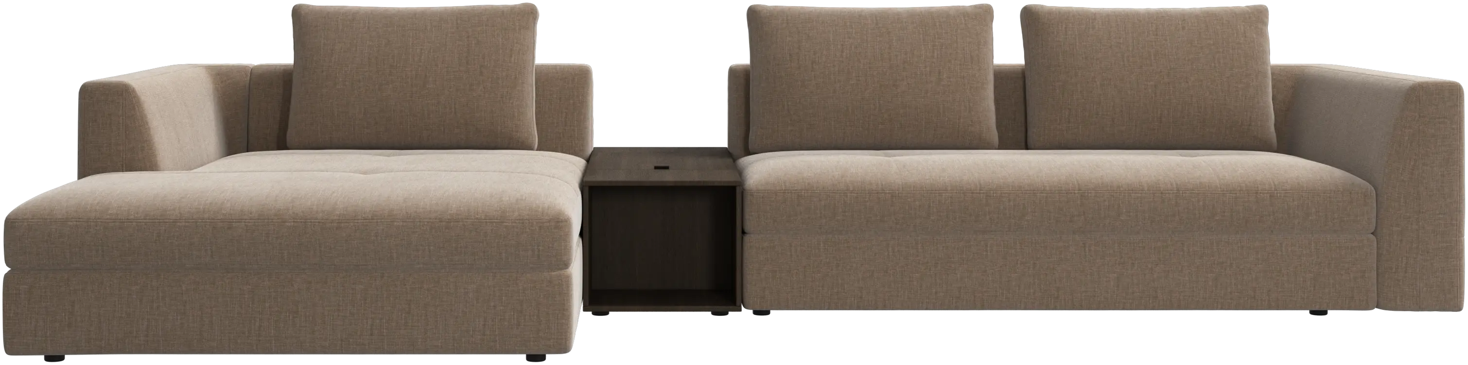 Bergamo Chaiselongue mit Stauraum
