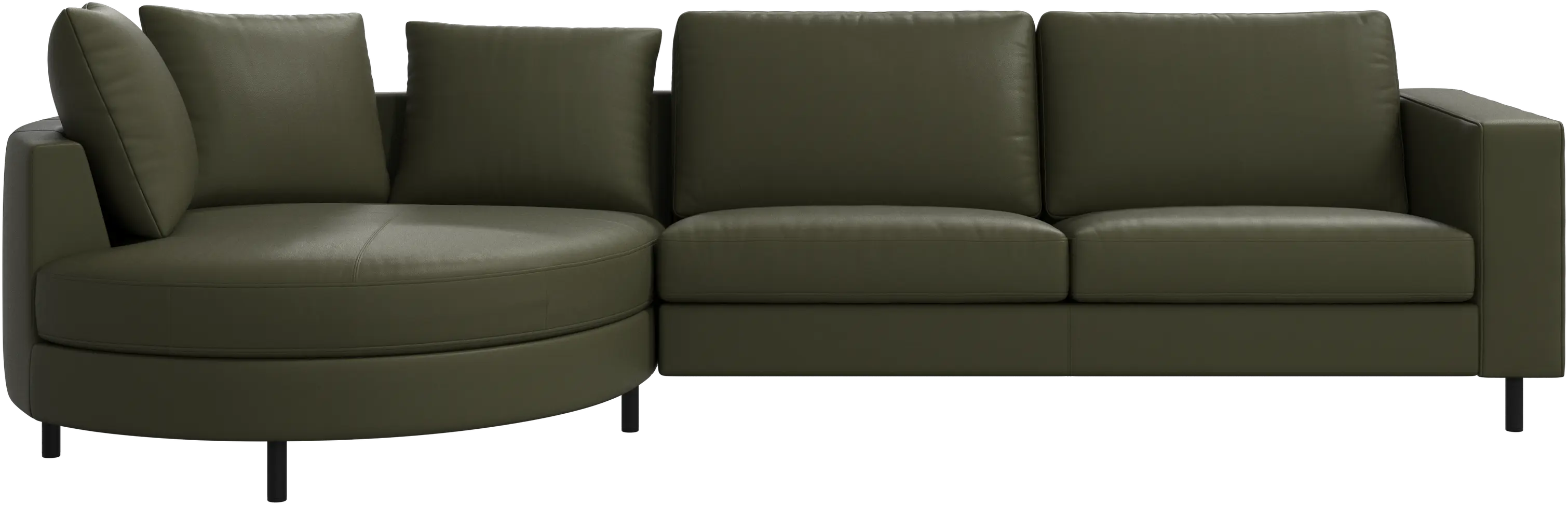 Indivi sofa with chaise longue left