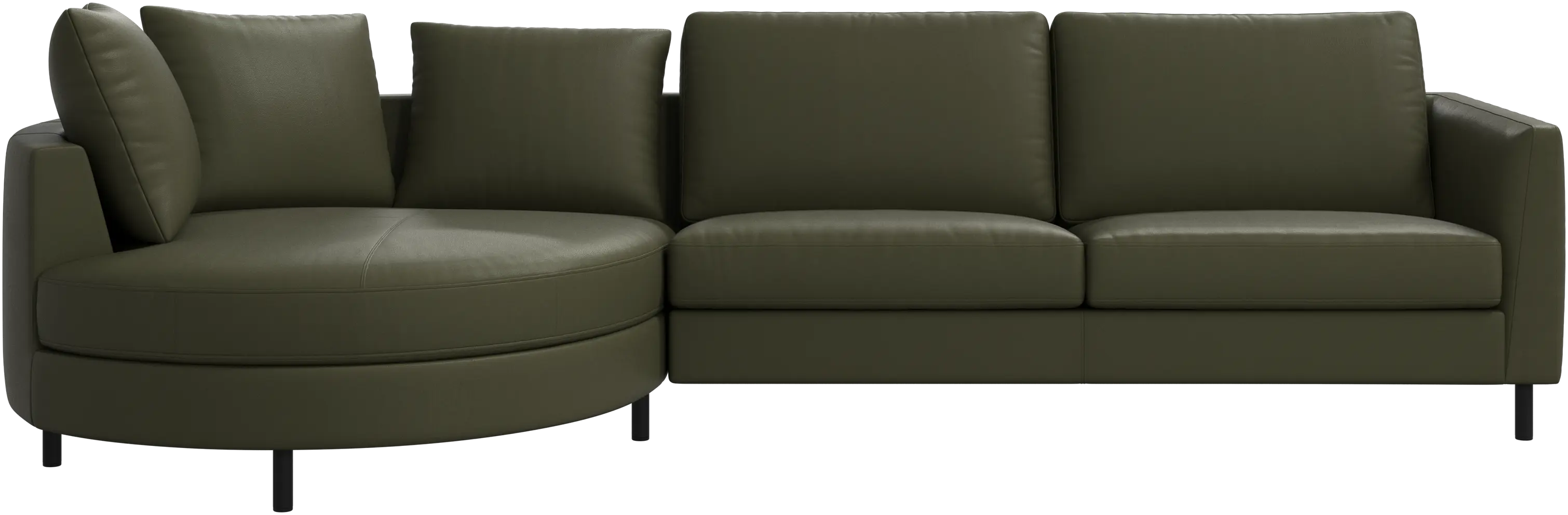 Sofá Indivi con módulo chaise-longue a la izquierda