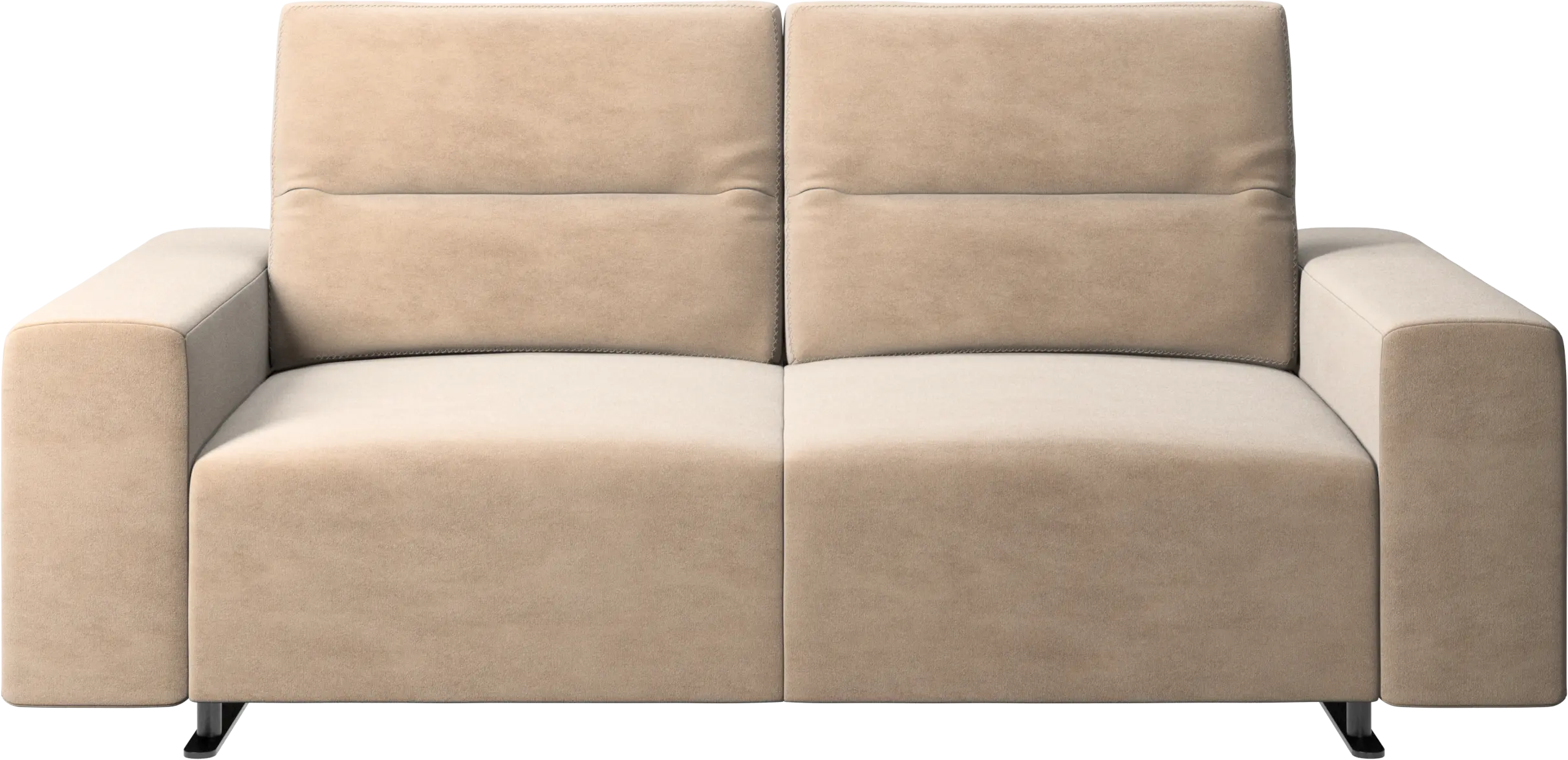 Hampton sofa with adjustable back