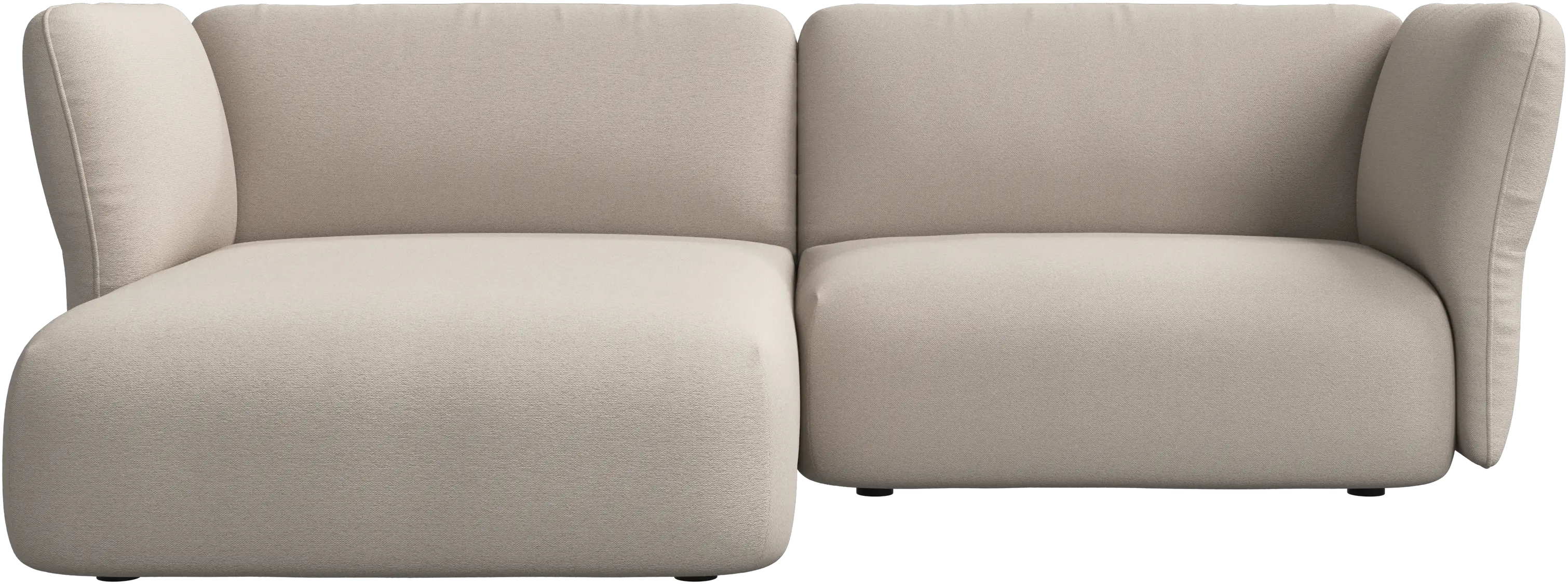 Paraggi 1.5-seater with chaise longue left