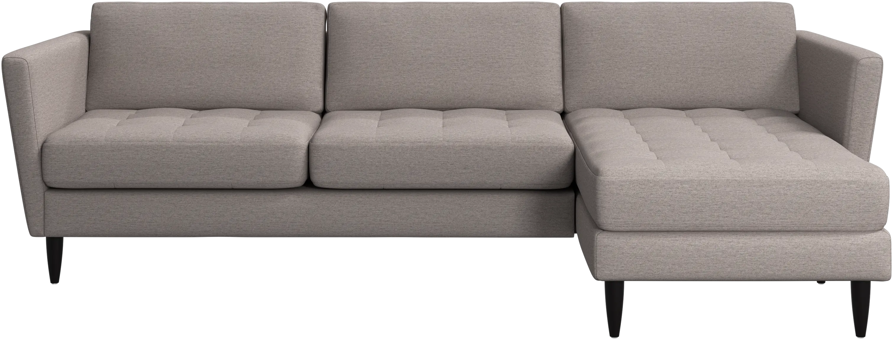 Osaka sofa with resting unit, tufted seat