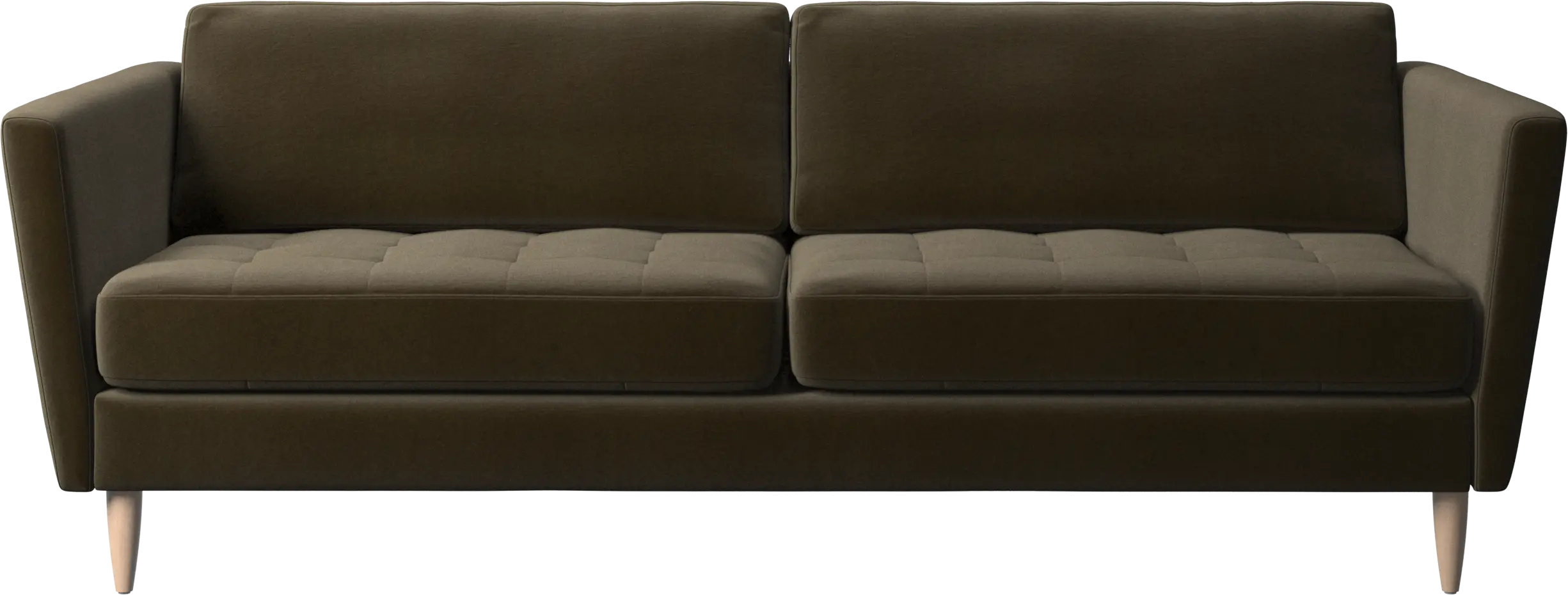 Osaka sofa, tufted seat