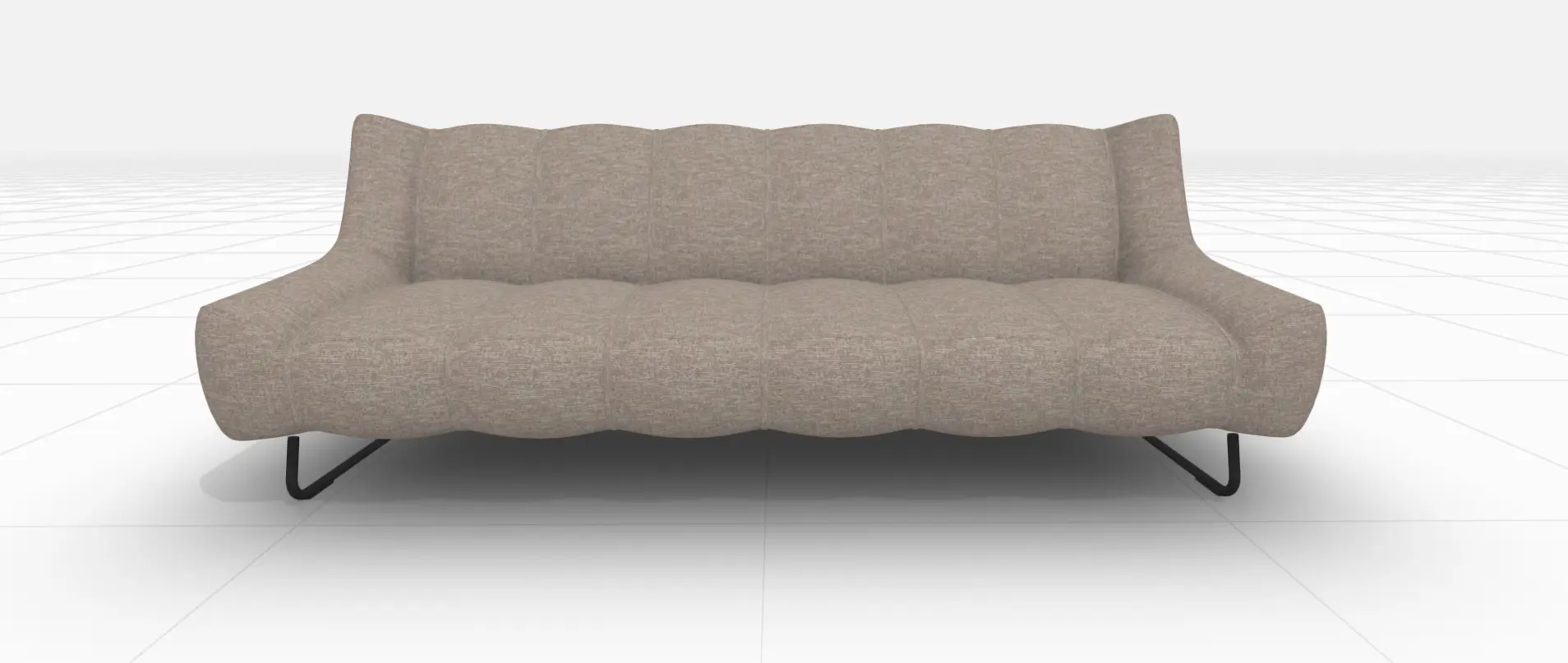 Sofas Nawabari 3人掛け ソファ、高脚