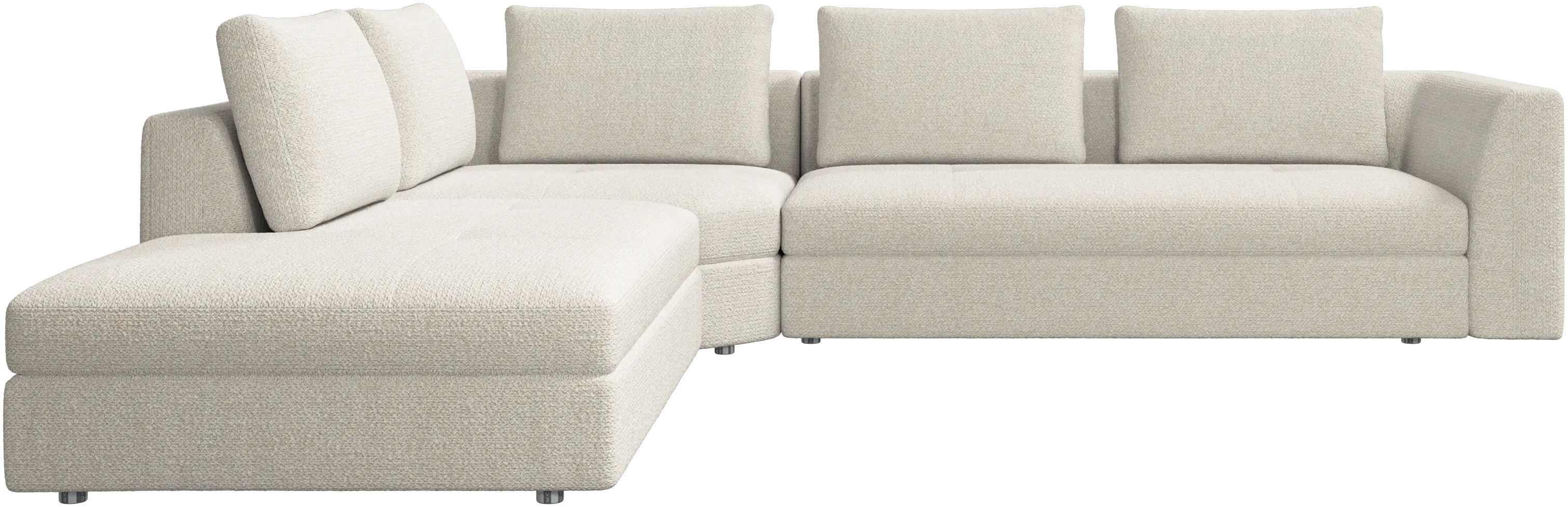 Bergamo hjørnesofa med loungemodul