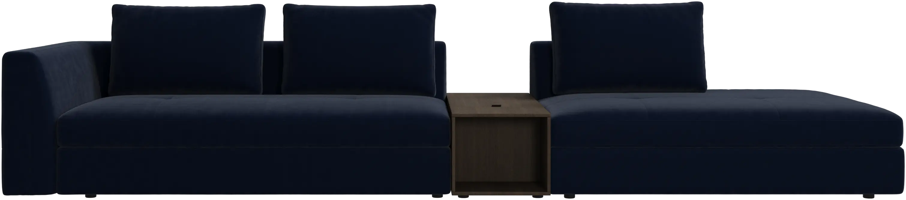 Bergamo 3 seater lounge sofa with storage