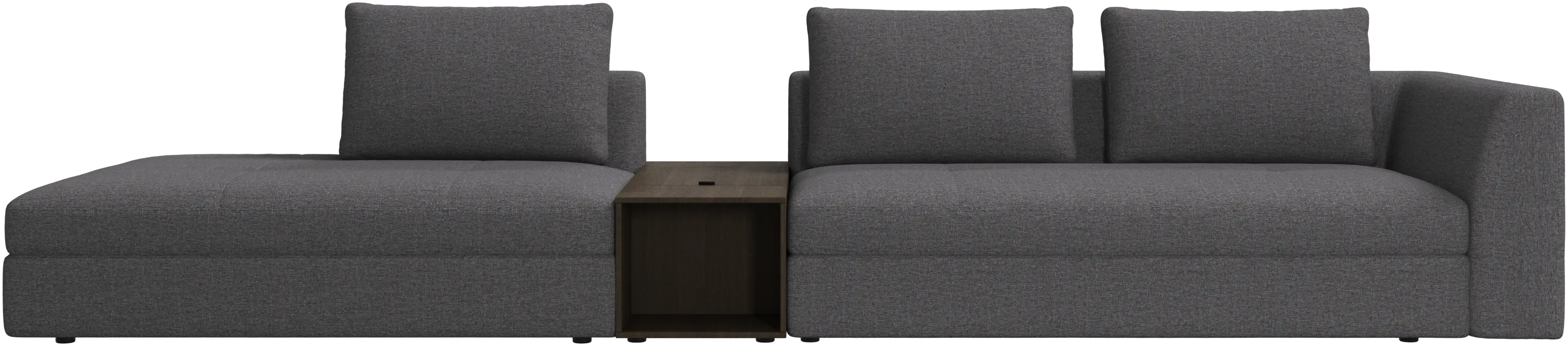 Bergamo 3 seater lounge sofa with storage