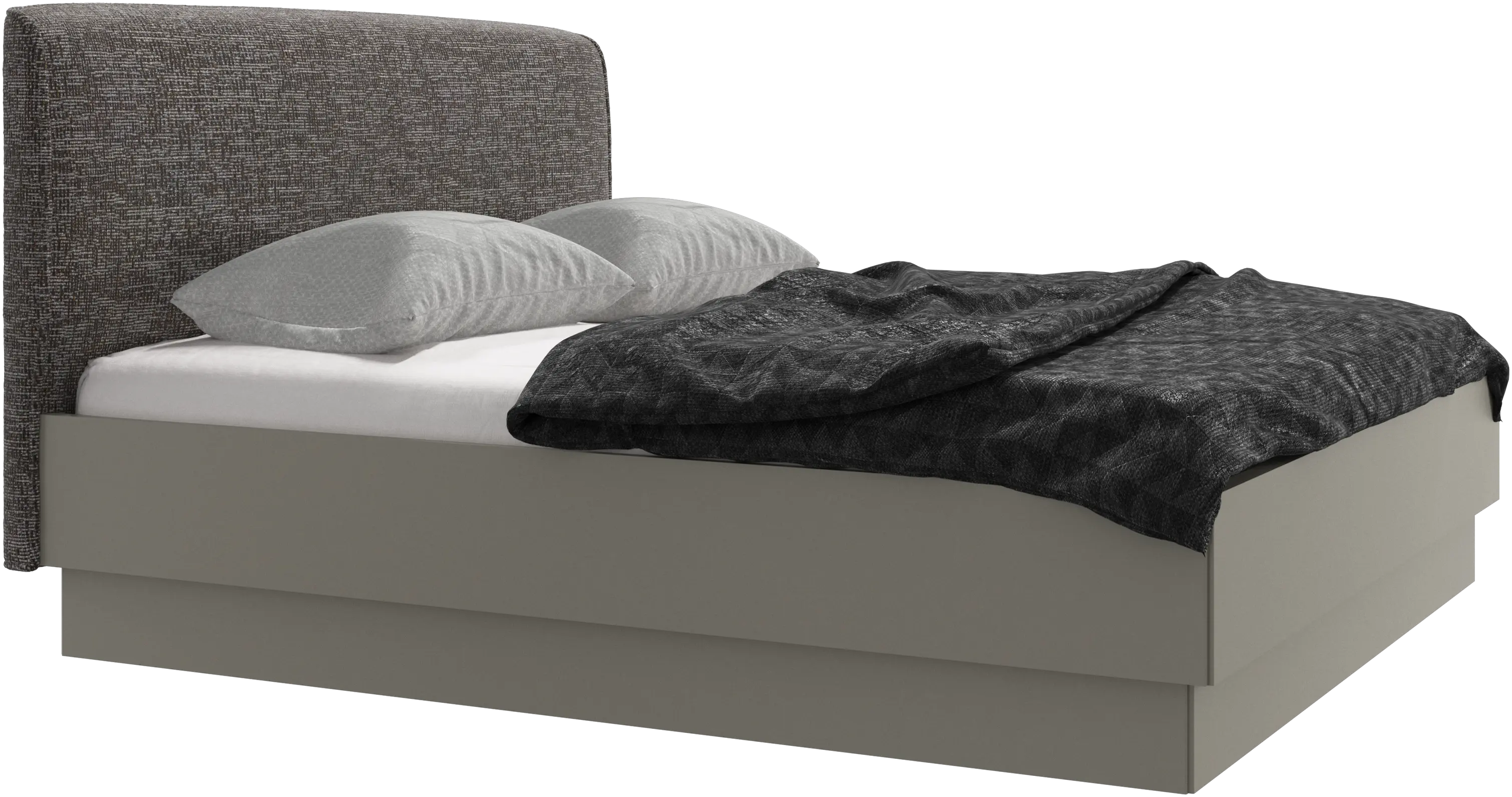Houston, cama tapizada con almacenamiento