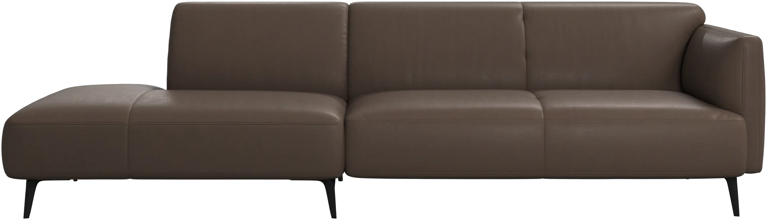 Modena sofa with lounging unit