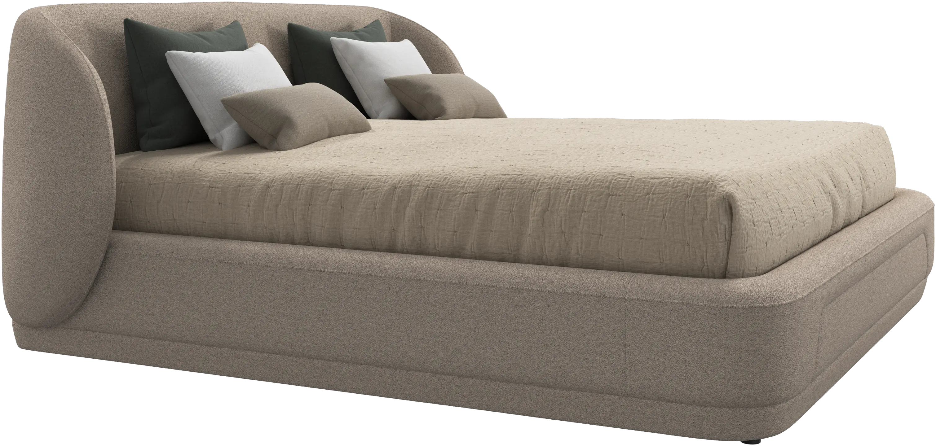 Bolzano bed with slats - W193xL203cm