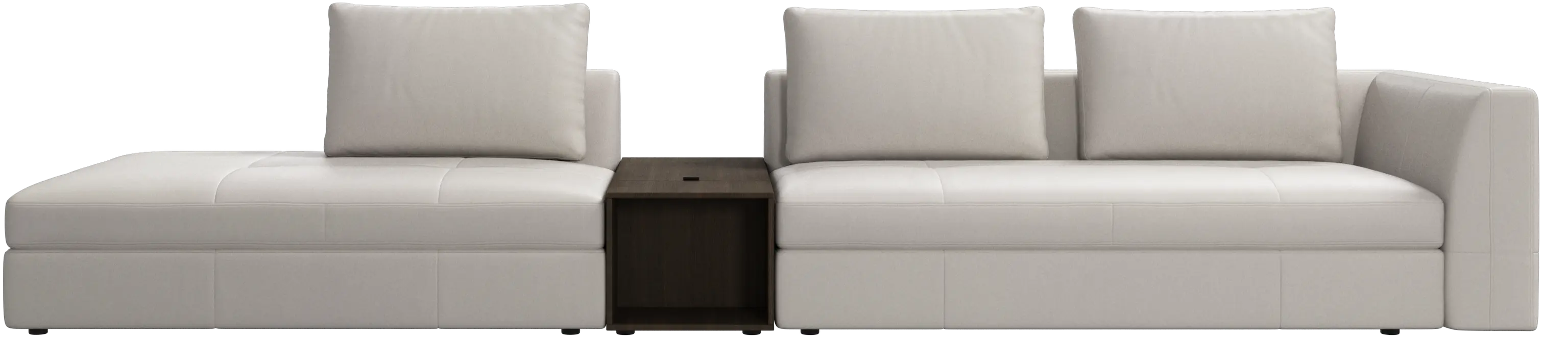 Bergamo 3-seater lounge sofa with storage