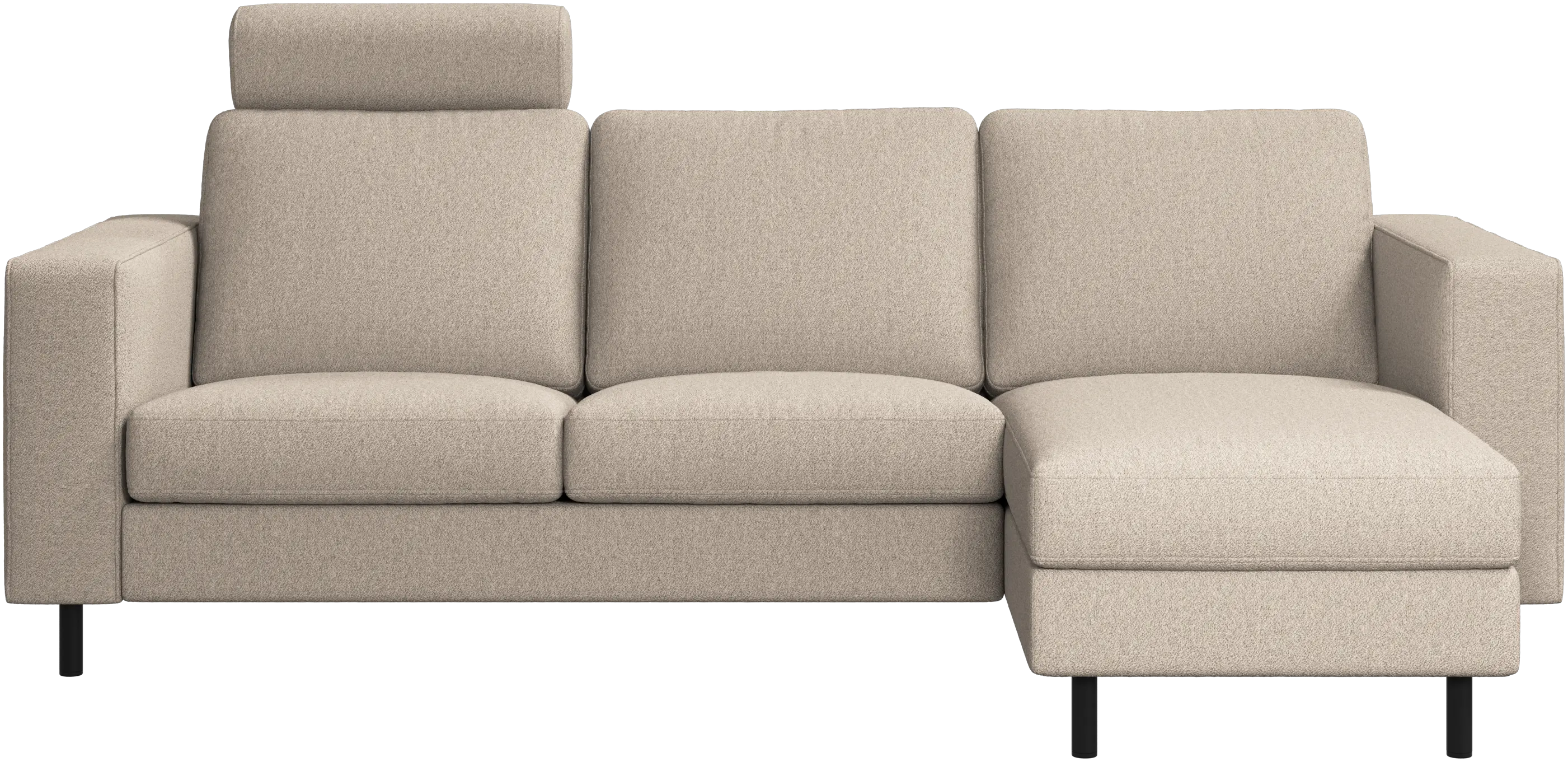 Sofá Indivi con módulo chaise-longue a la derecha