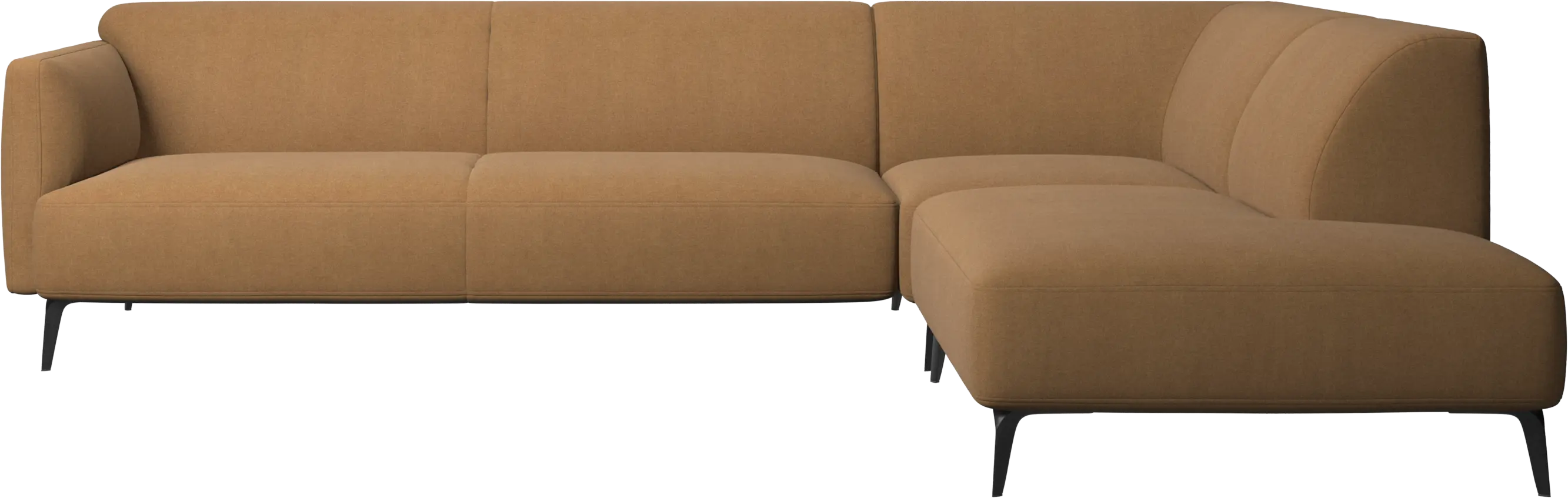 Modena corner sofa with lounging unit