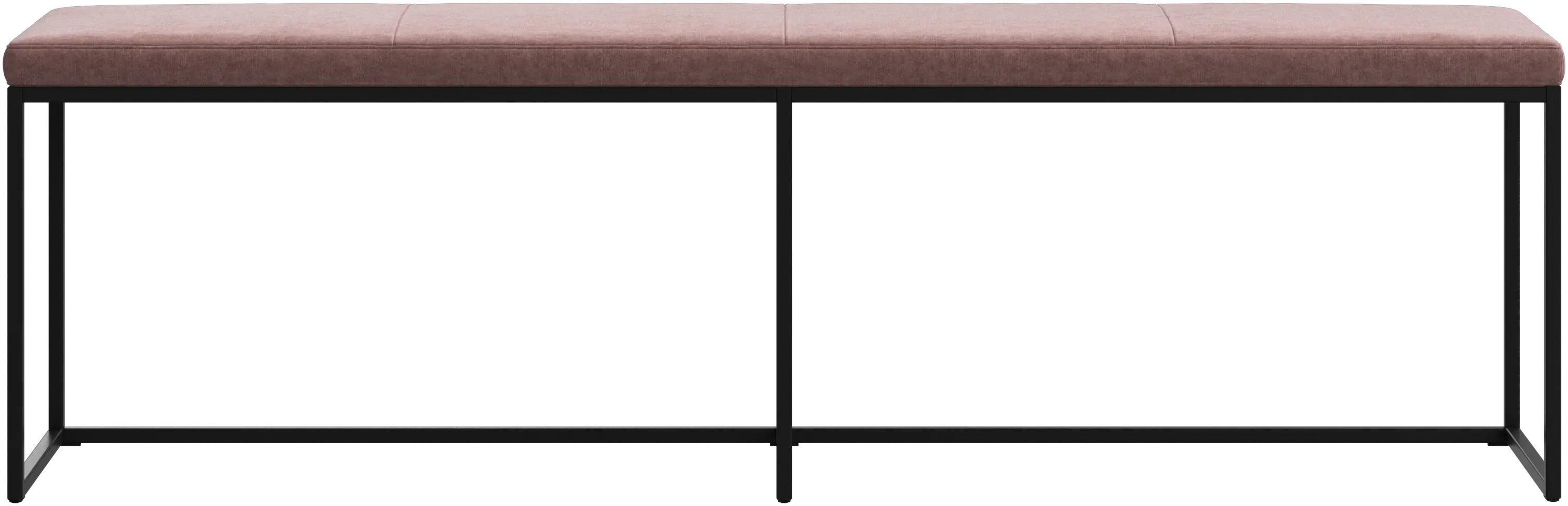 London grosse Bank mit Kissen