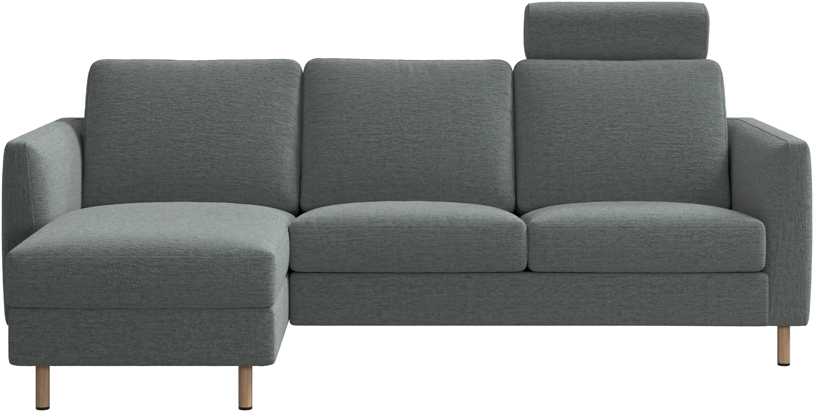 Indivi sofa with chaise longue left