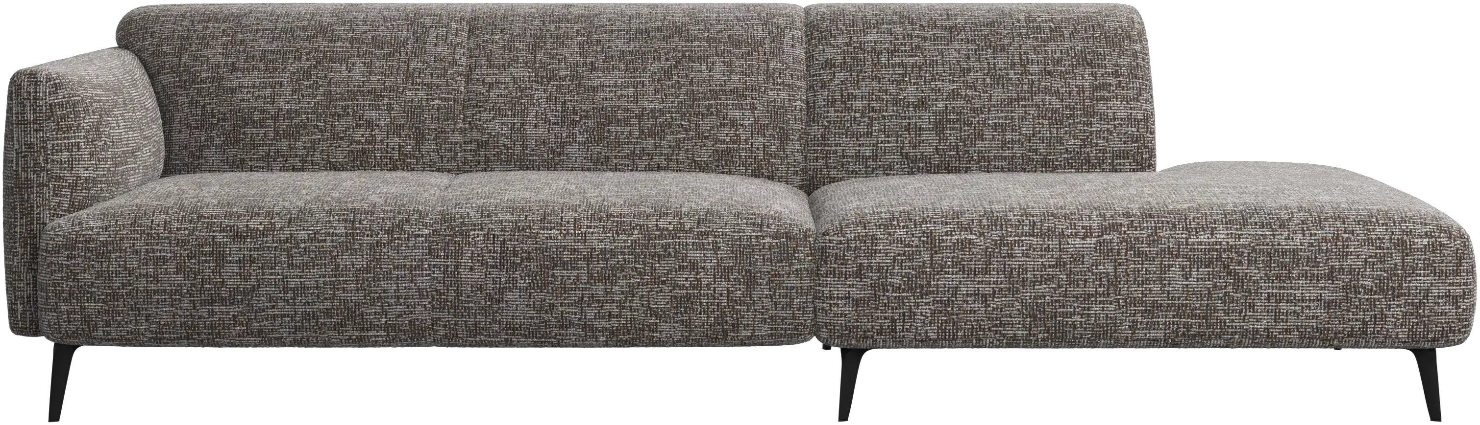Modena sofa with lounging unit