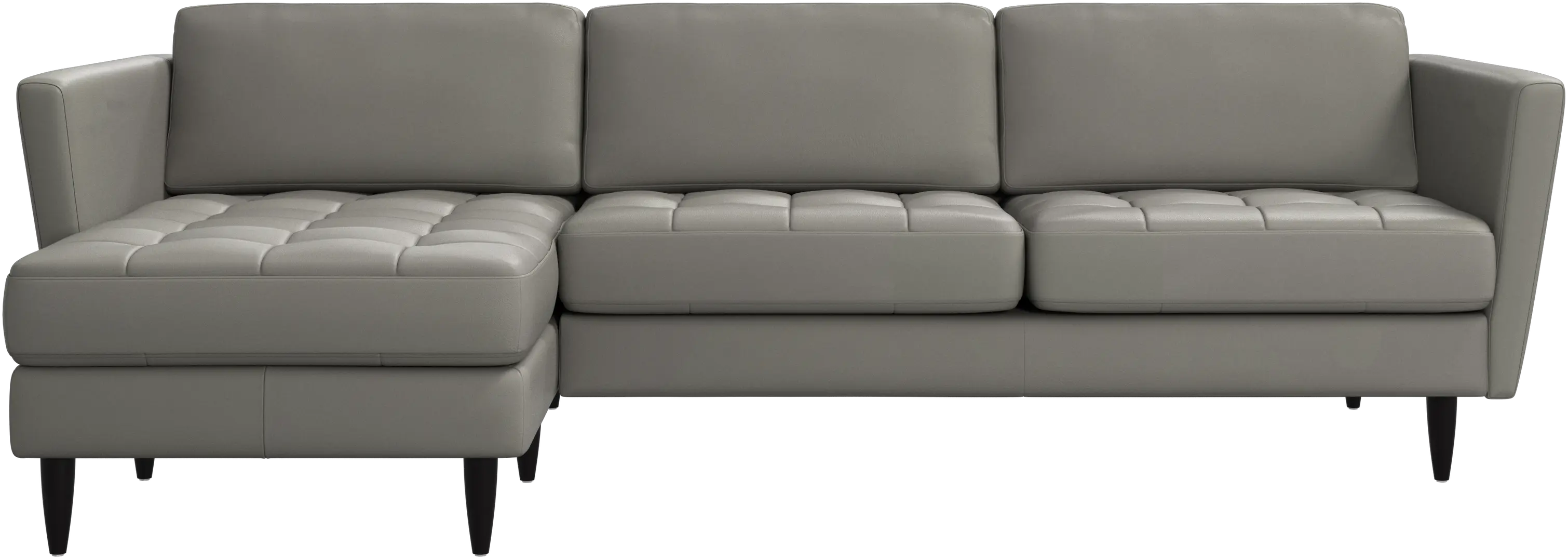 Osaka sofa with resting unit, tufted seat