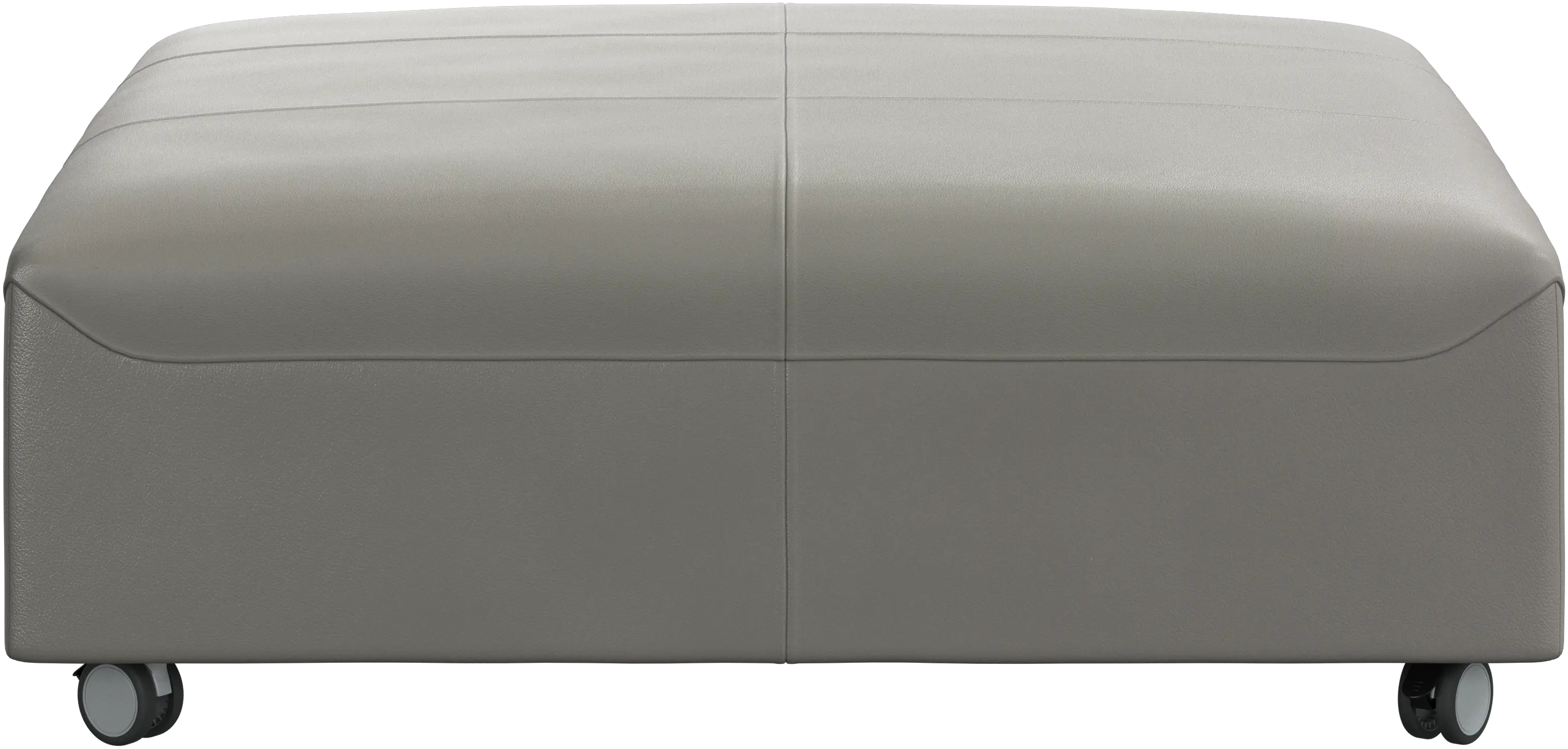 Hampton footstool on wheels