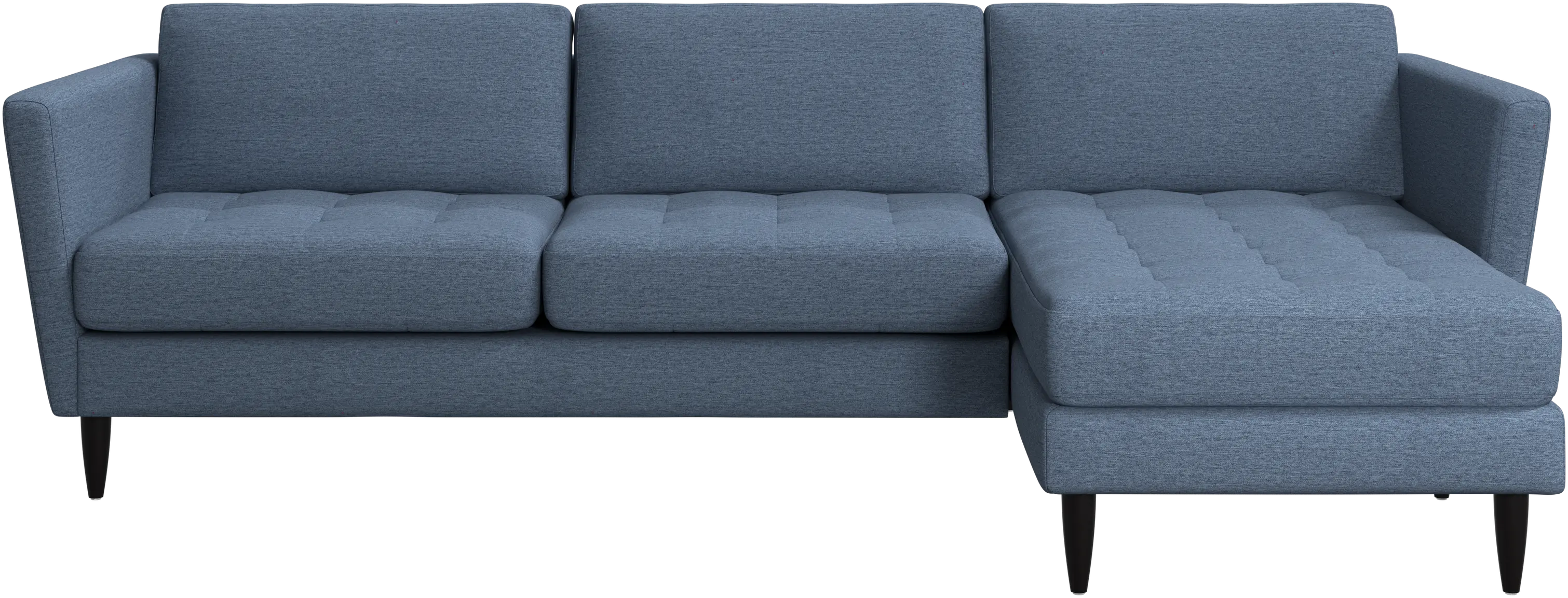 Osaka sofa with resting unit, tufted seat