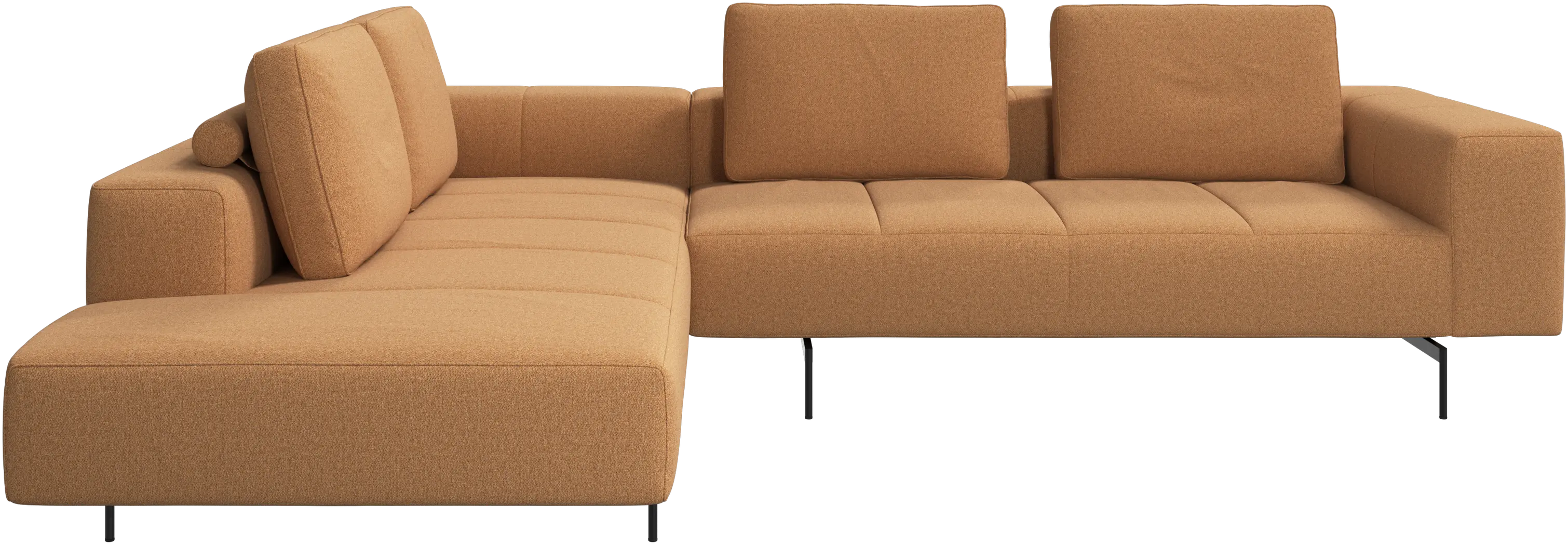 Amsterdam corner sofa with lounging unit