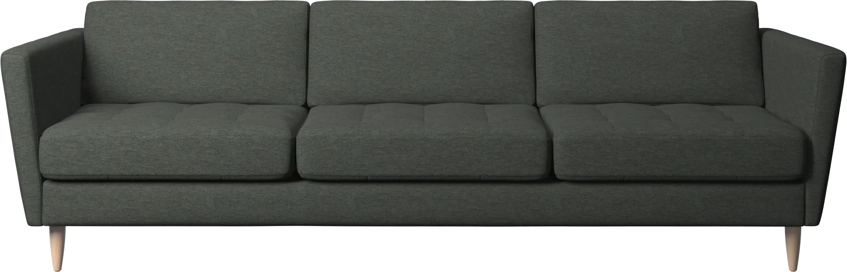 Osaka sofa, tufted seat
