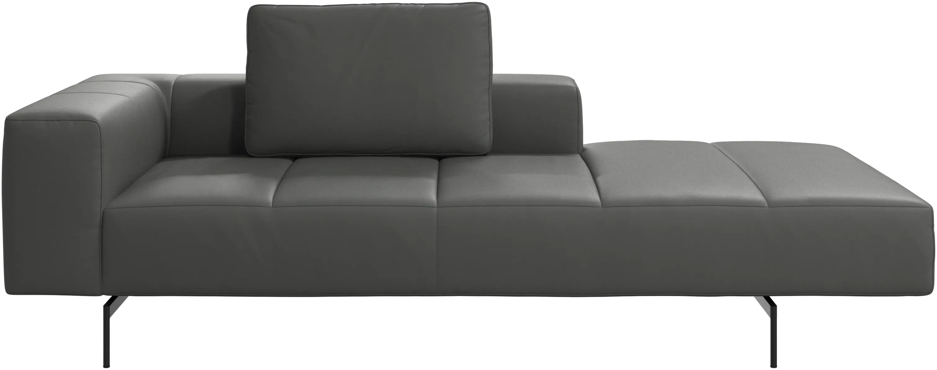 Module de canapé Amsterdam, accoudoir à gauche, chaise longue à droite