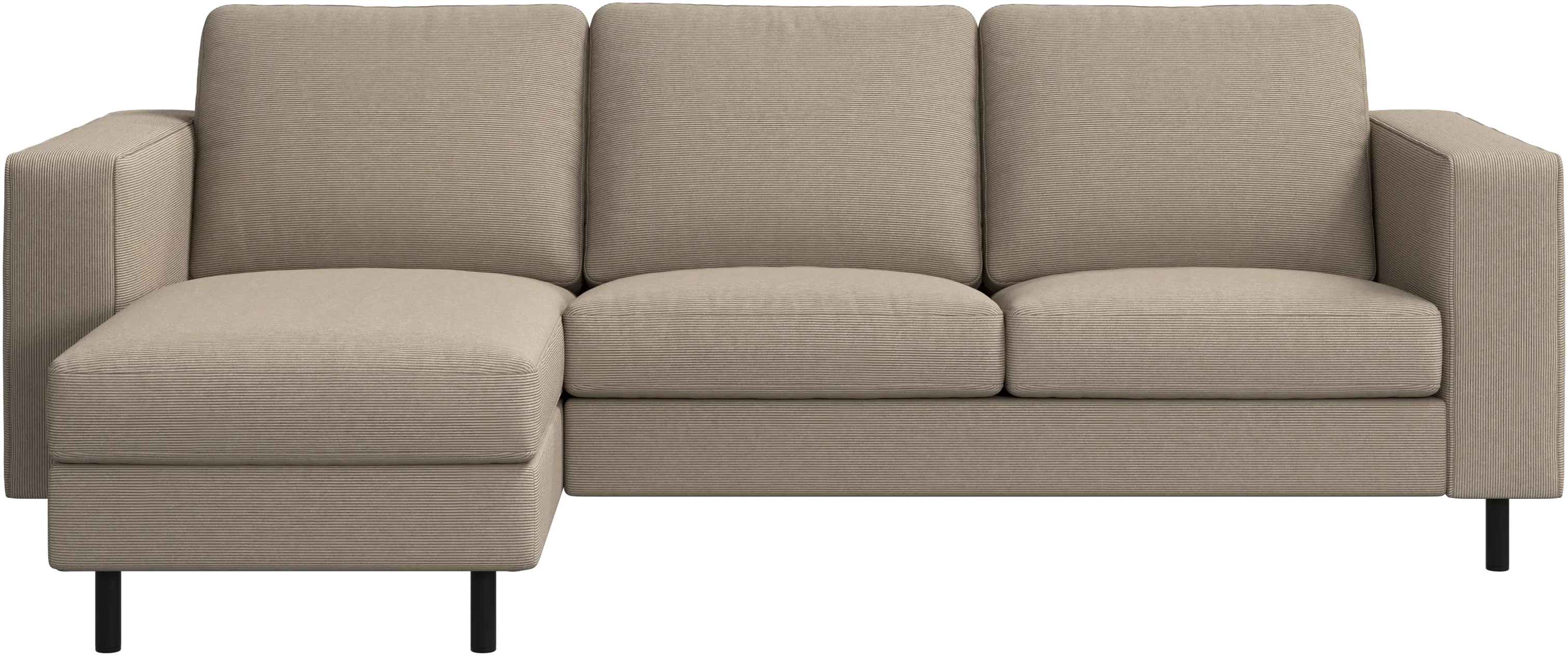 Indivi sofa with chaise longue left