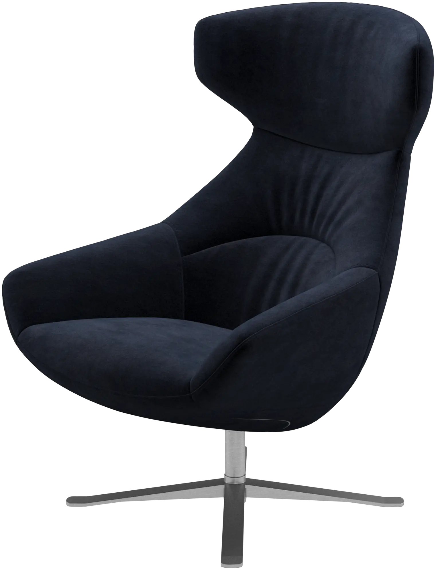 Butaca Porto con respaldo reclinable y base giratoria