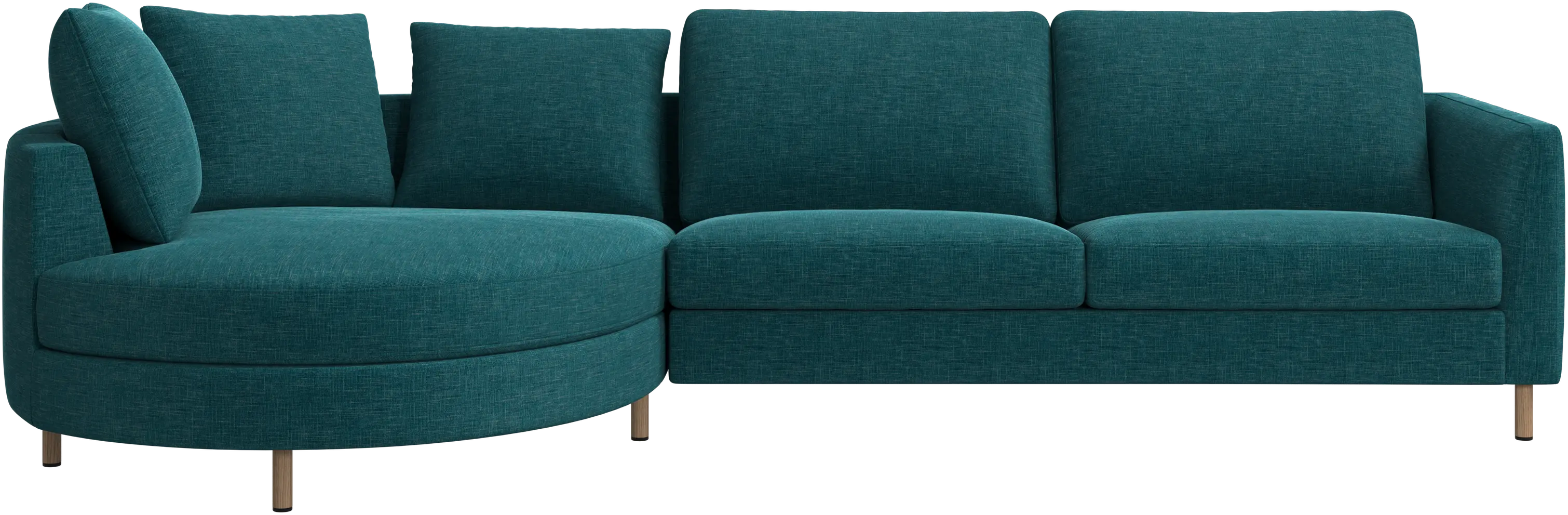 Indivi sofa with chaise longue left