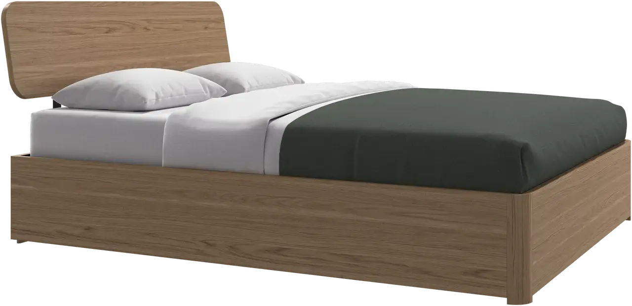 Beds Element ベッド、ベッド取り付け型ヘッドボード、すのこ付き、マットレス別売り 底板なし　15％OFF