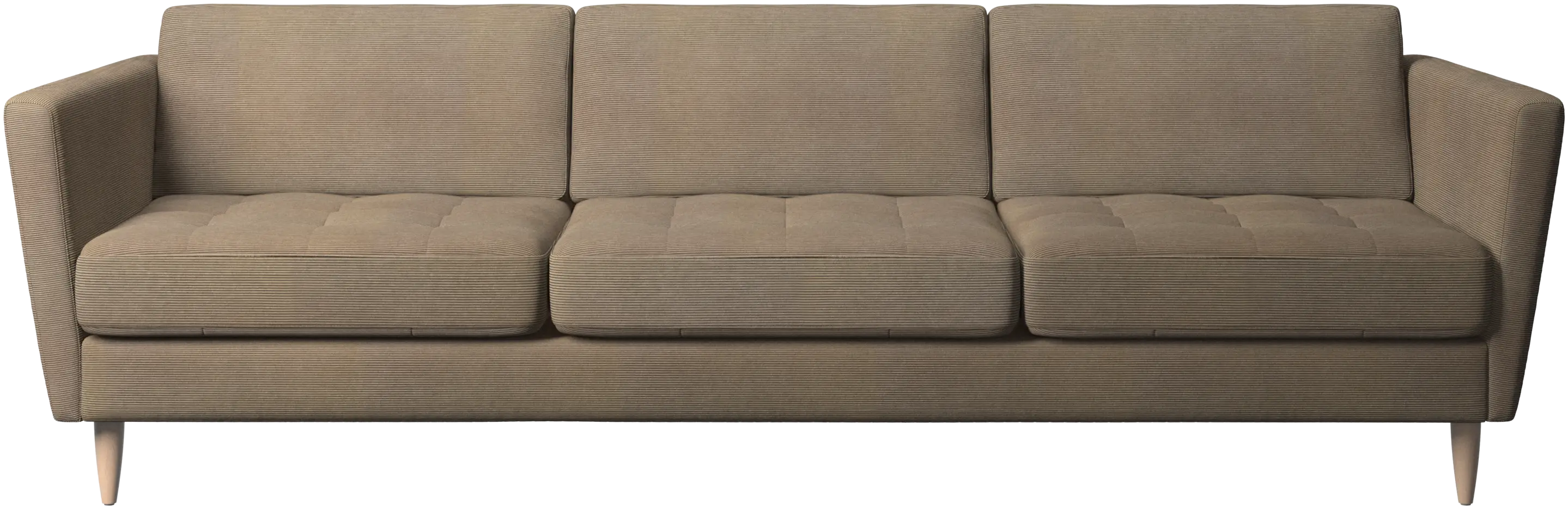 Osaka sofa, tufted seat