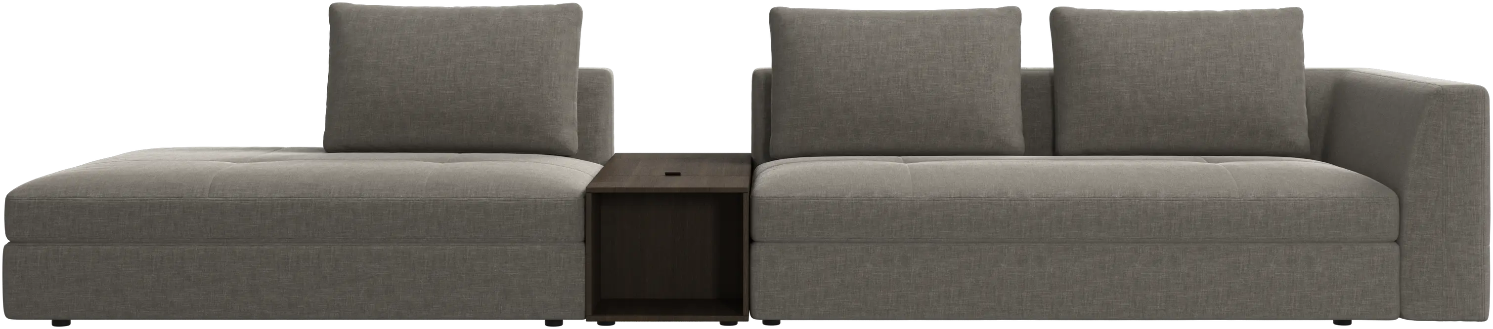 Bergamo 3 seater lounge sofa with storage