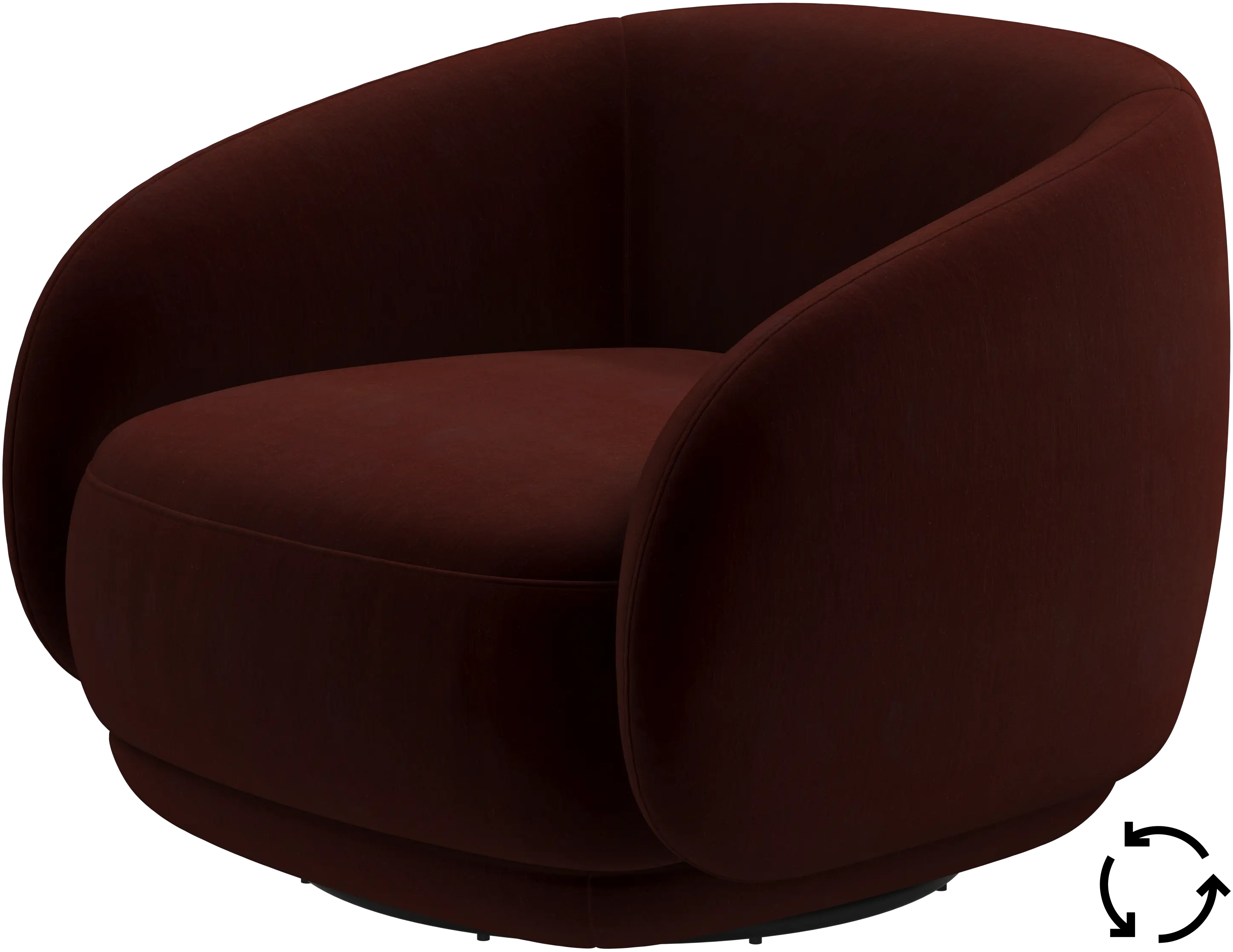 Fauteuil Bolzano avec fonction pivotante