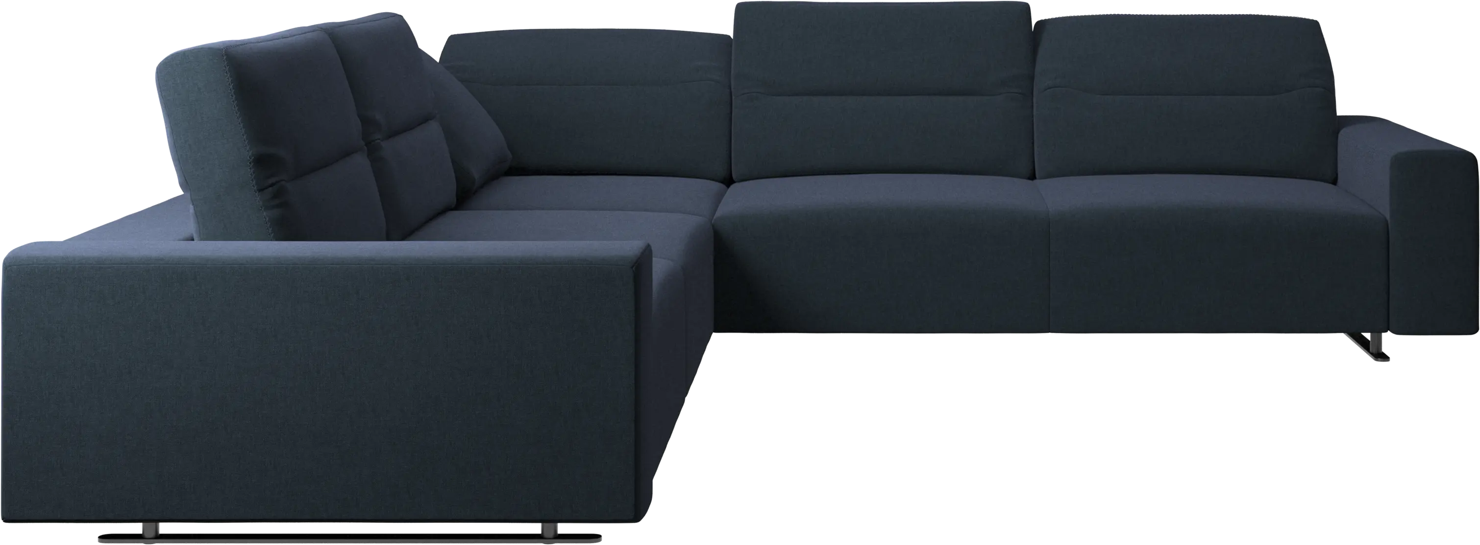 Hampton corner sofa with adjustable back