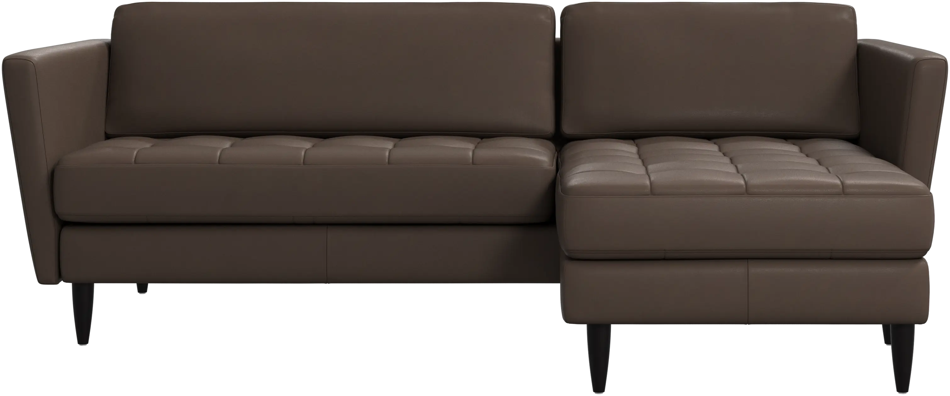 Osaka sofa with resting unit, tufted seat