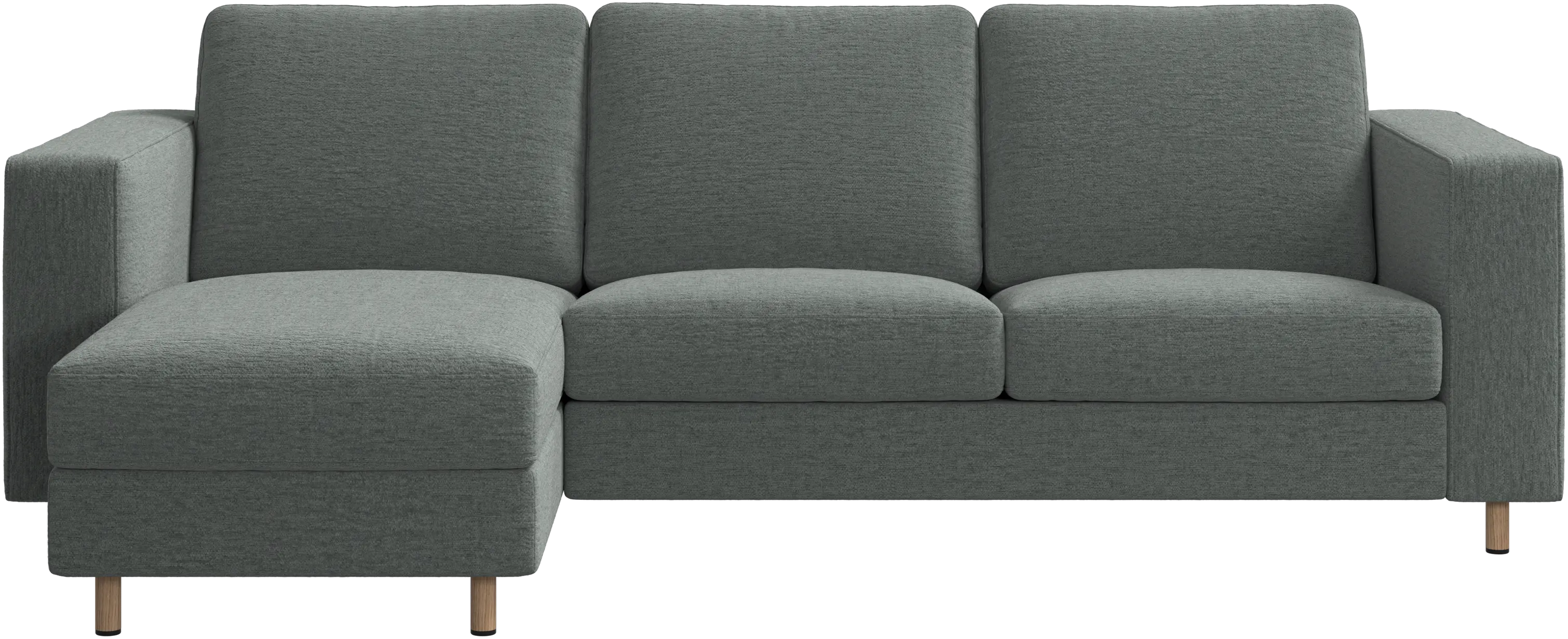 Indivi sofa with chaise longue left