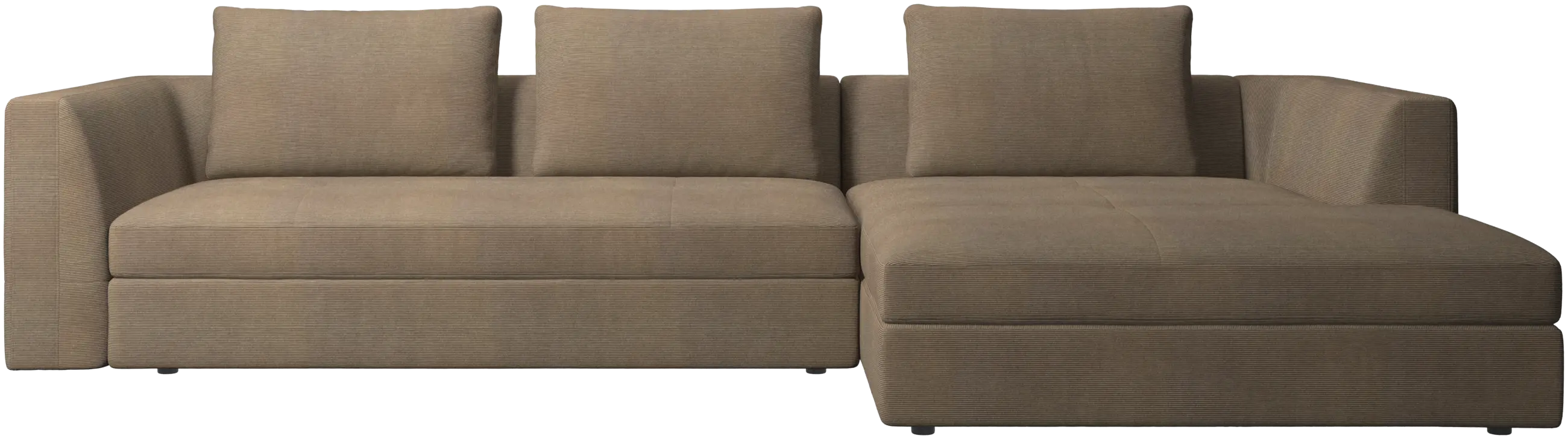 Bergamo sofa with resting unit