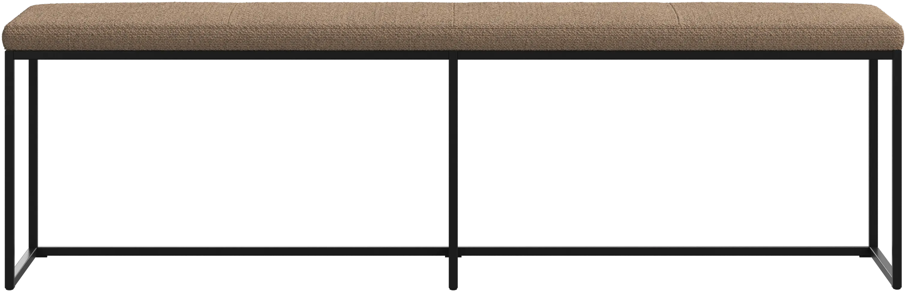 London large bench with cushion