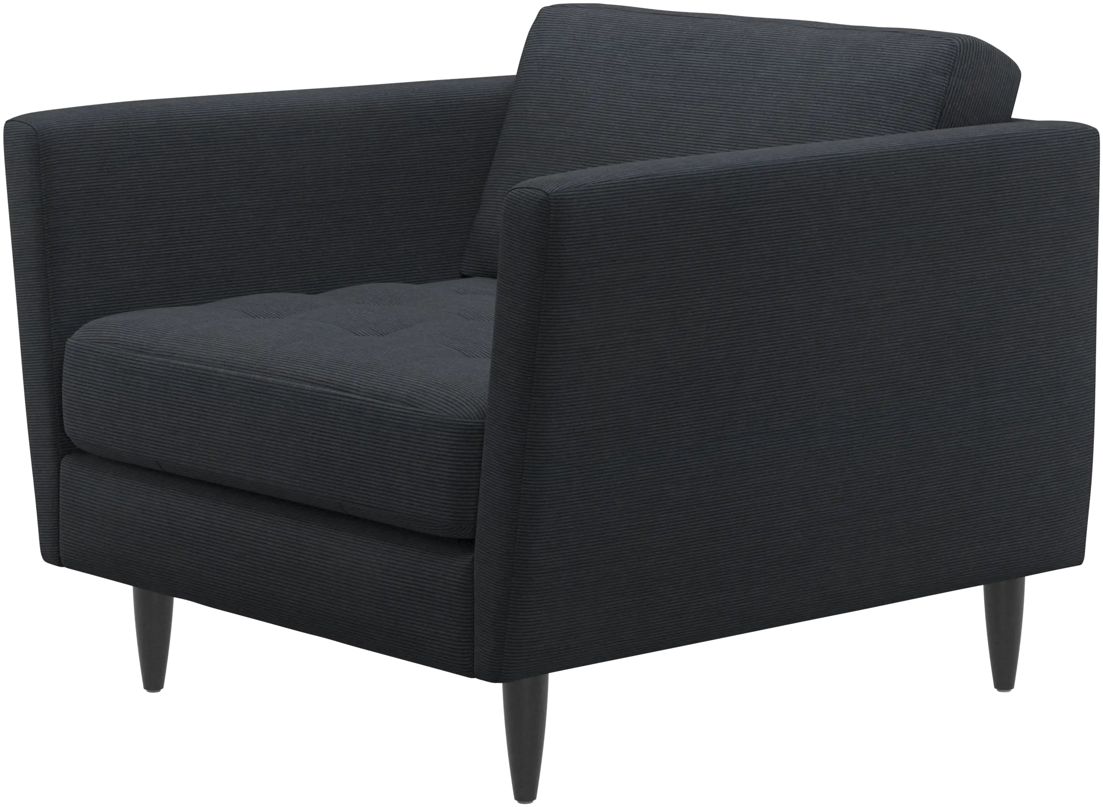 Osaka chair, tufted seat