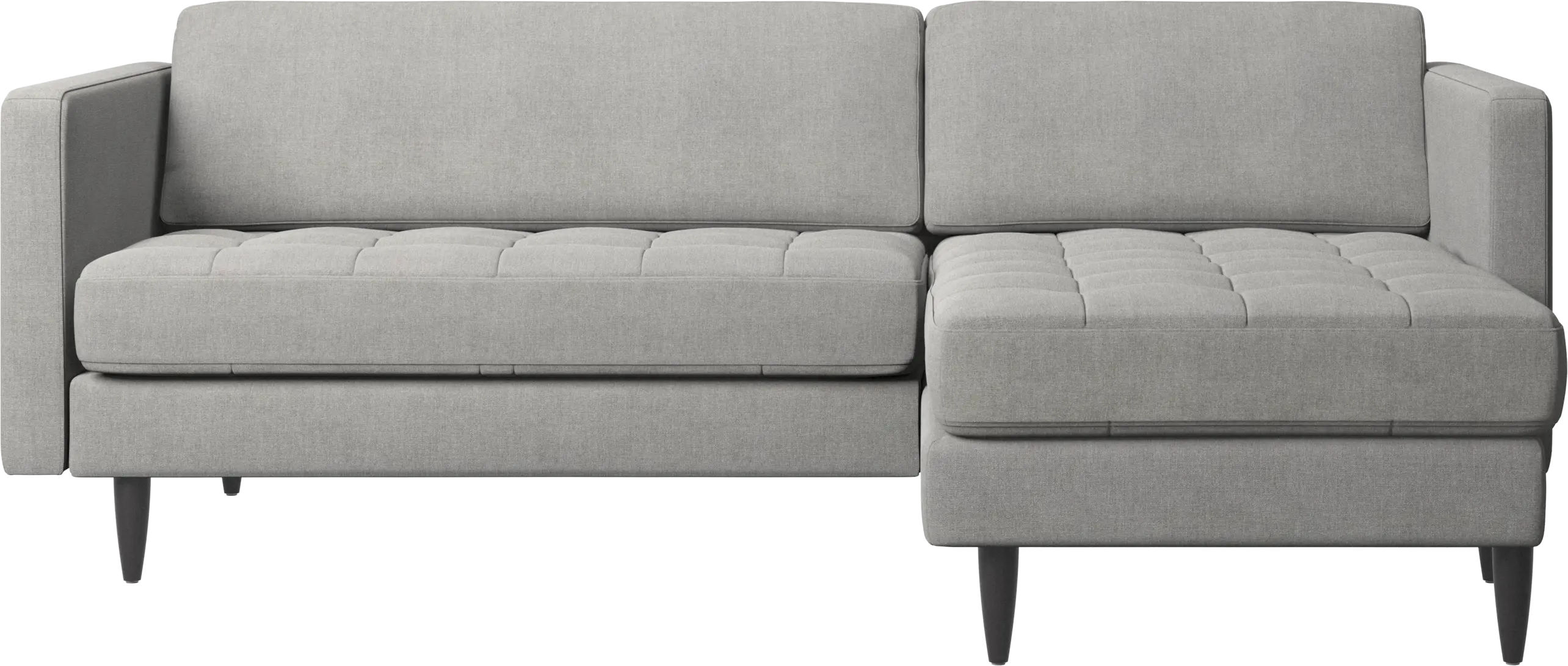 Osaka sofa with resting unit, tufted seat