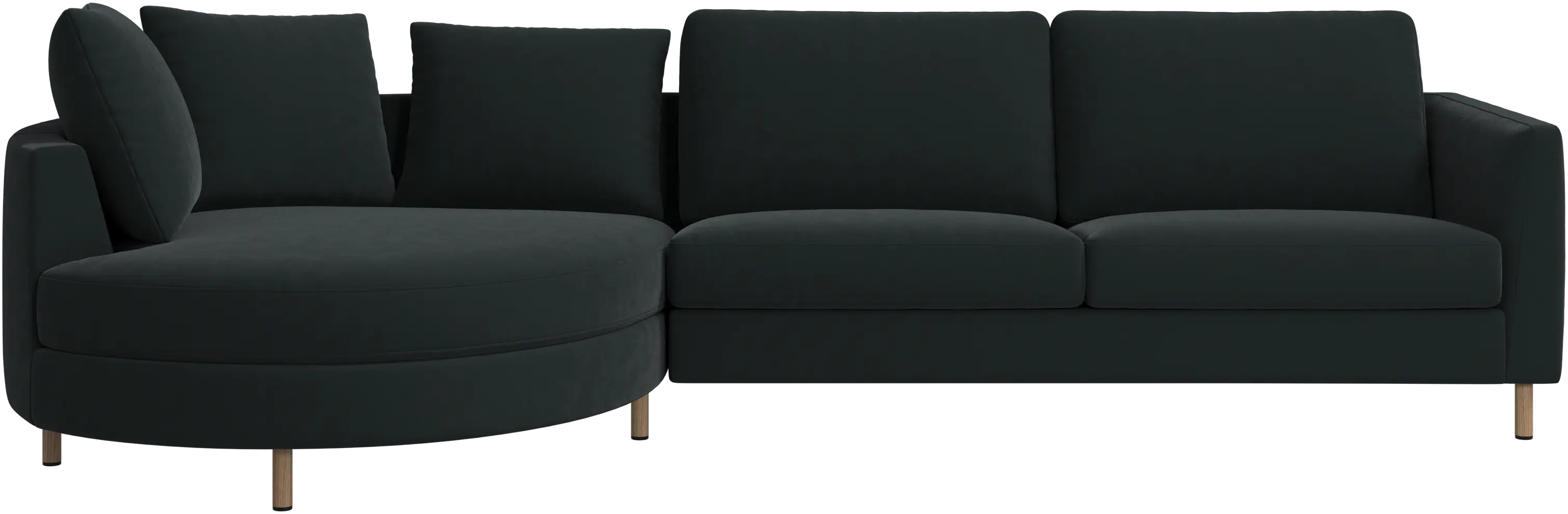Indivi sofa with chaise longue left