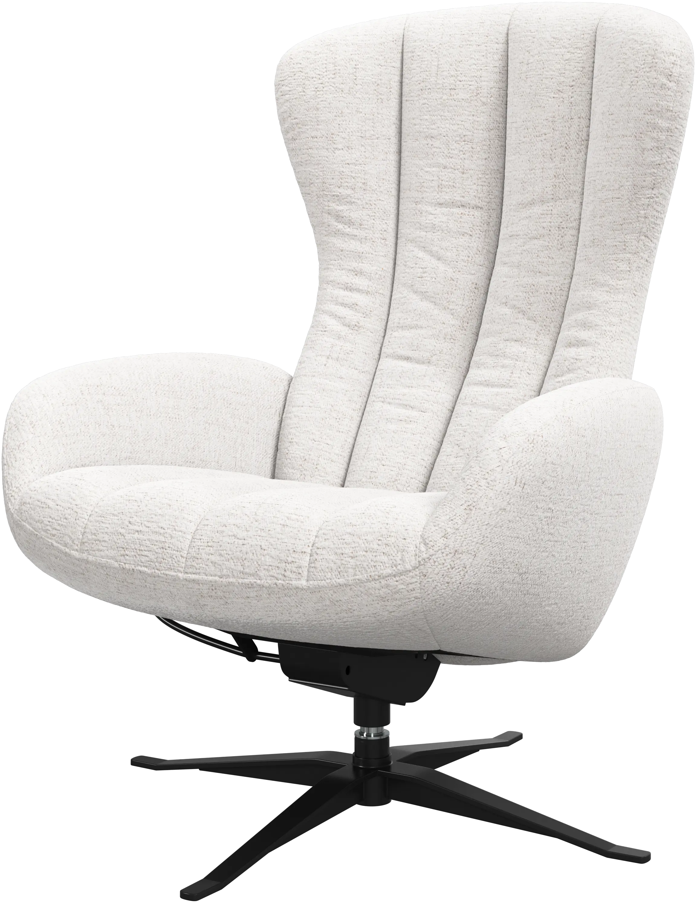 Tilburg recliner with swivel function and adjustable headrest