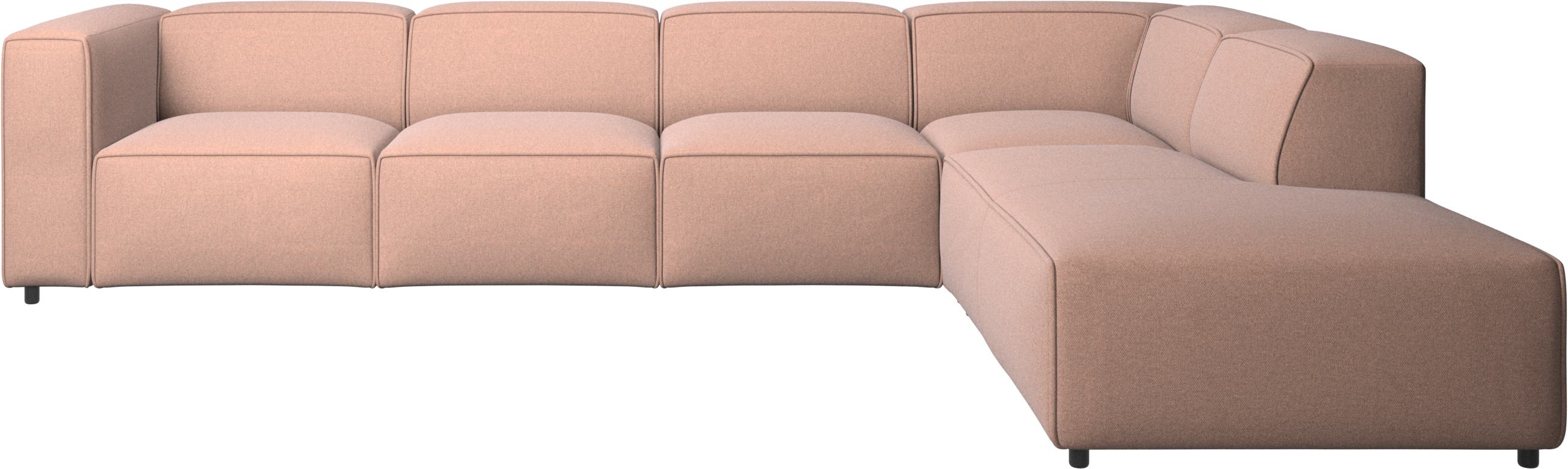 Carmo corner sofa with lounging unit