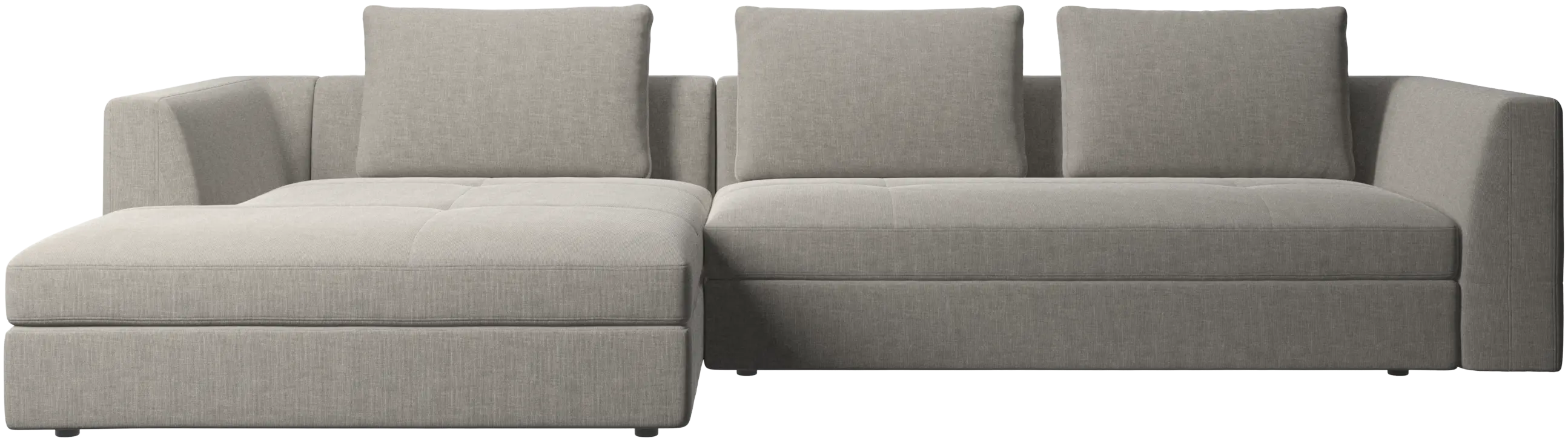 Bergamo sofa with resting unit
