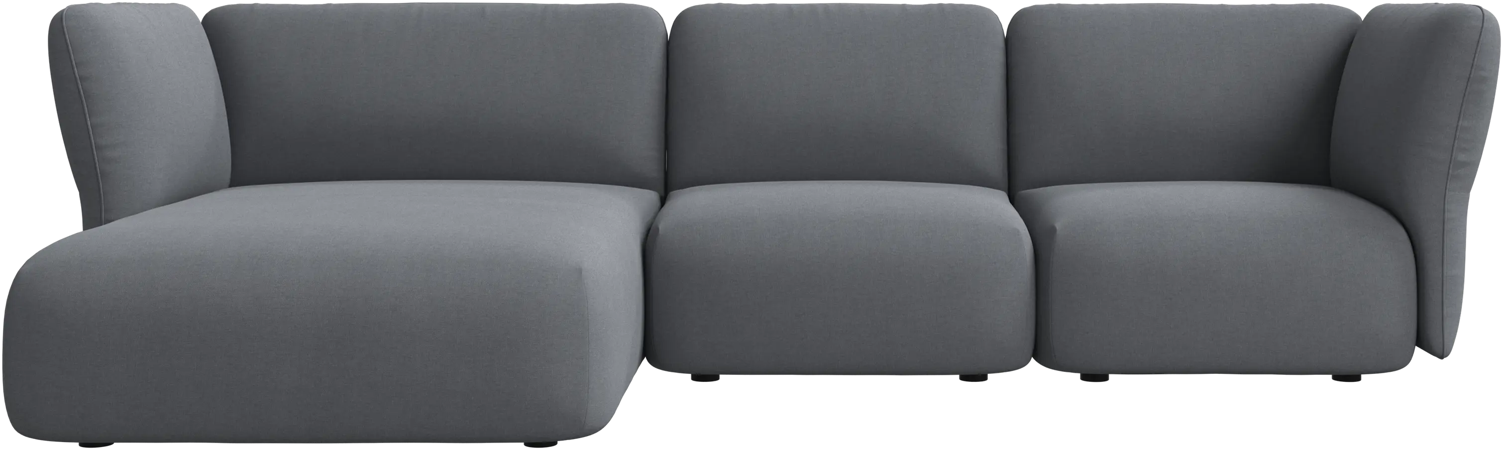 Paraggi 2-seater with chaise longue left