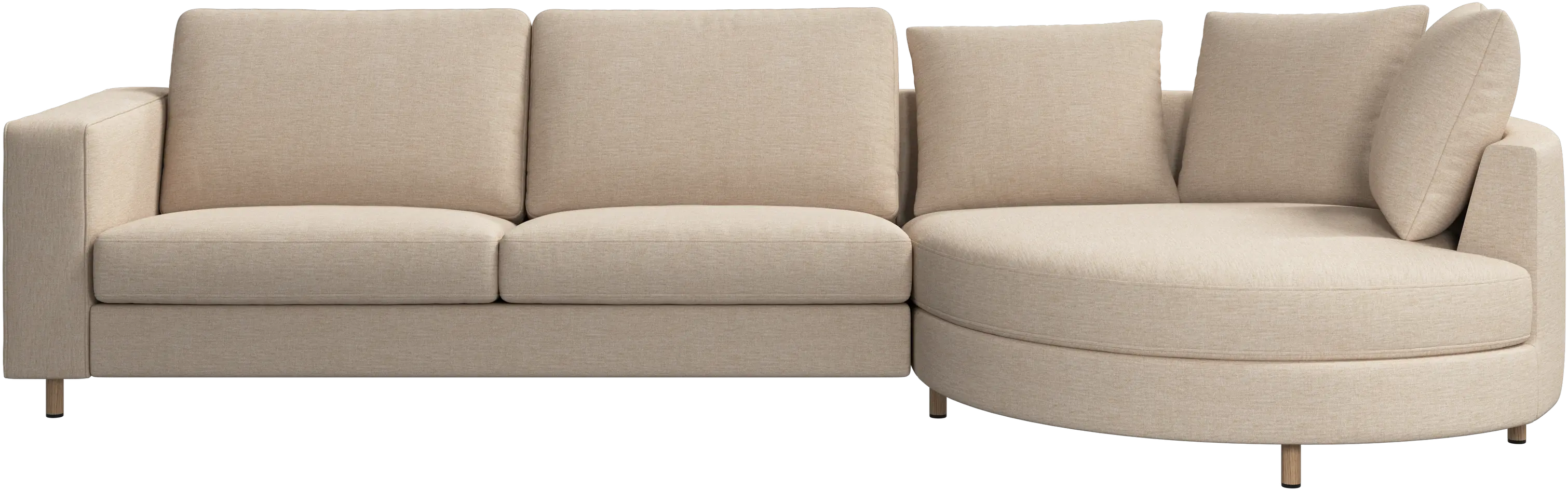 Indivi sofa with chaise longue right