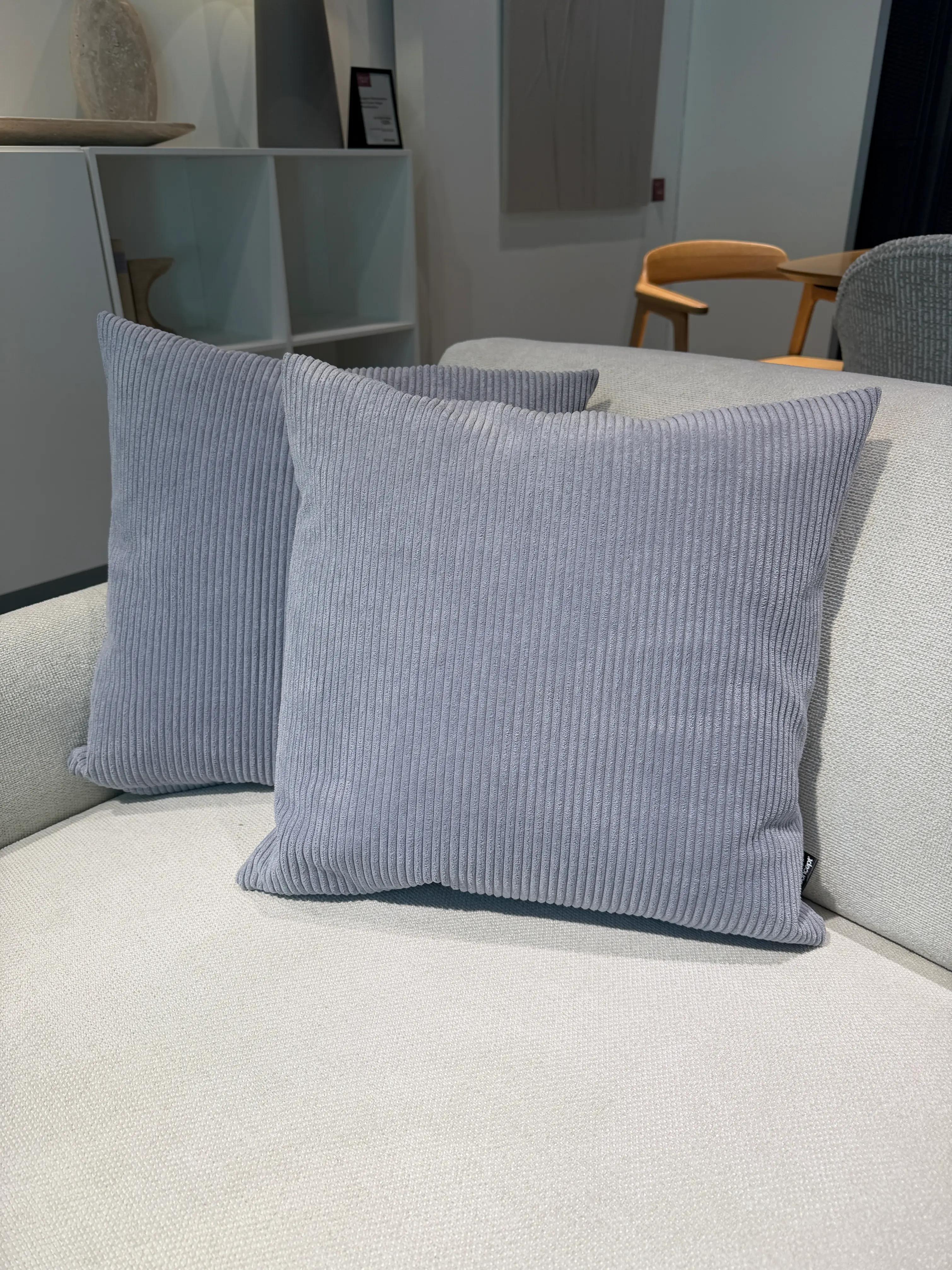 Accessories Cord Kissen Iced Pale Blue 2er Set  (30%Preisvorteil)