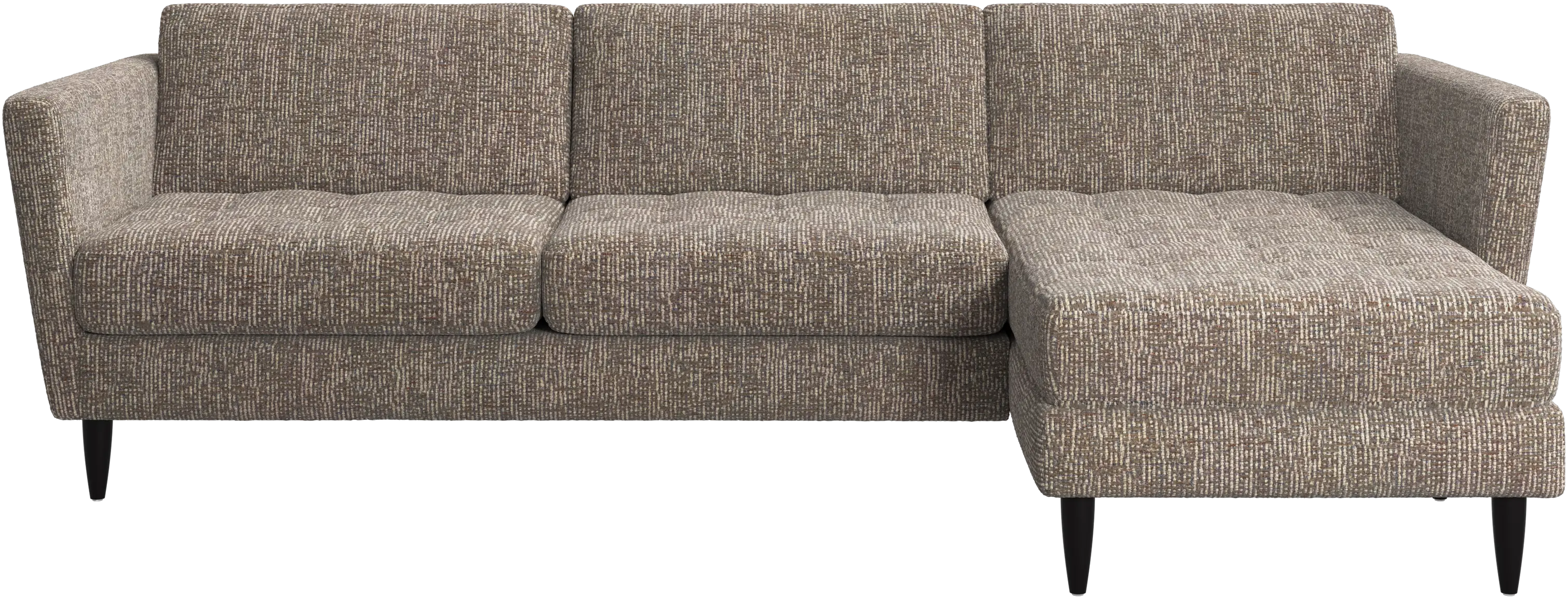 Osaka sofa with resting unit, tufted seat