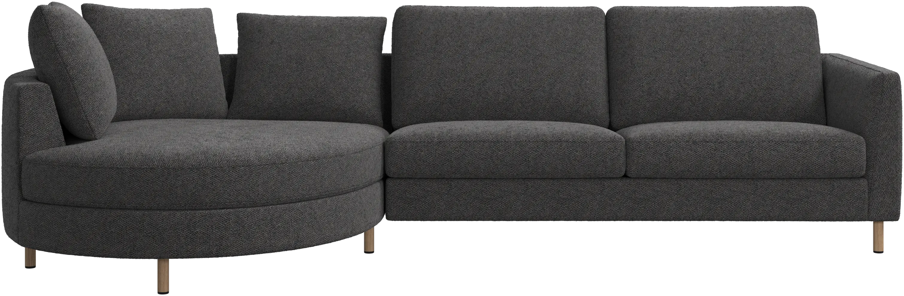 Indivi sofa with chaise longue left